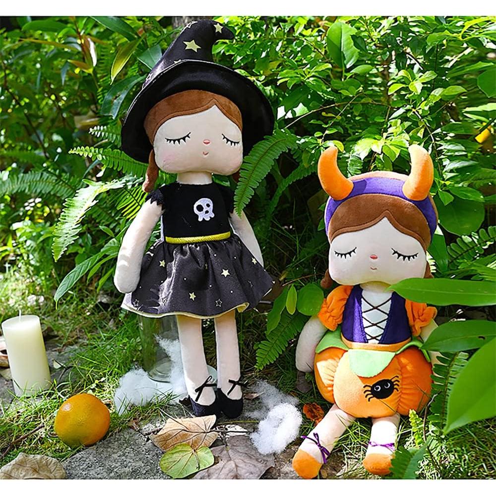 Muñeca de Peluche Bruja Angela 33 cm - Regalo Halloween