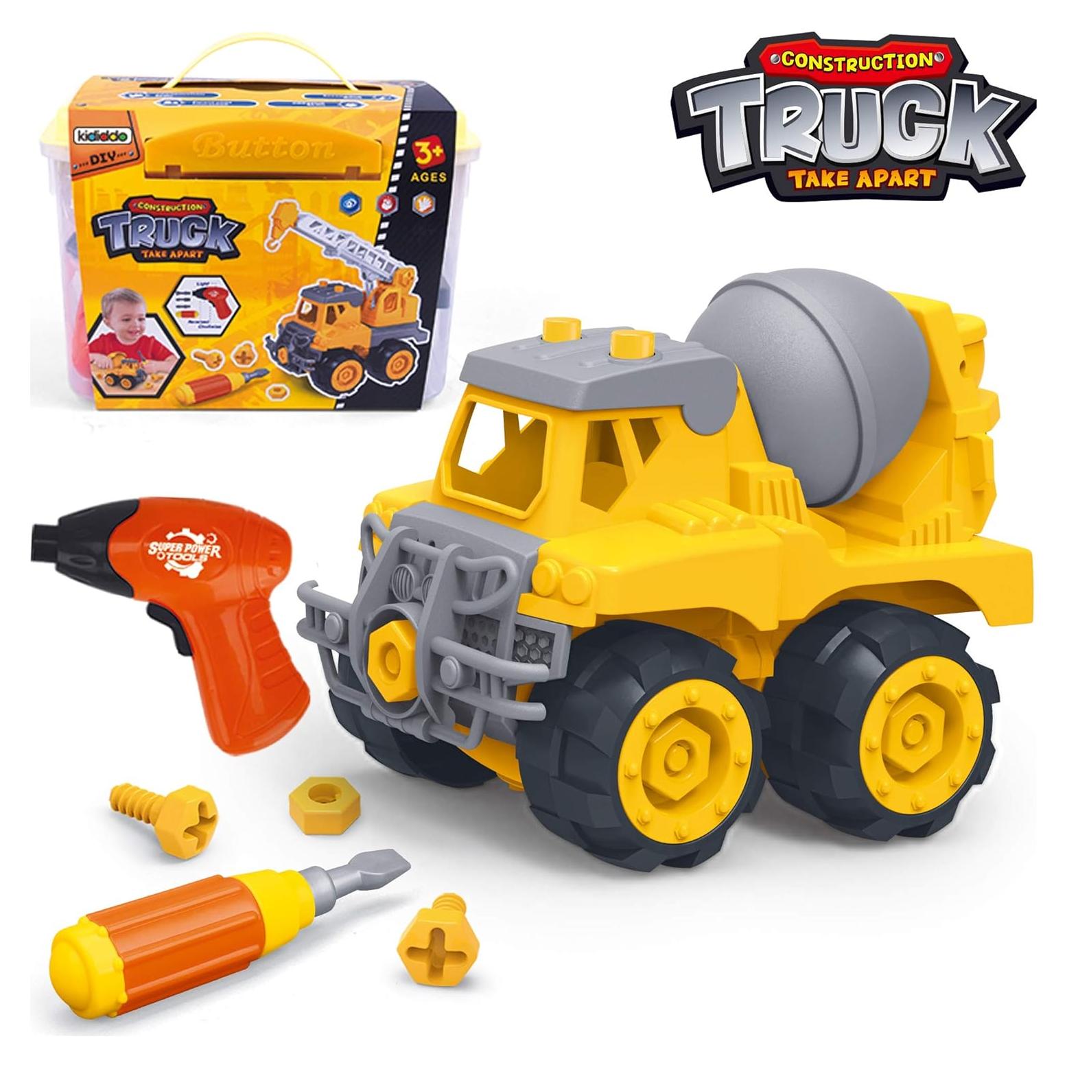 Camión de Mezcla de Cemento Kididdo Desmontable 3 en 1