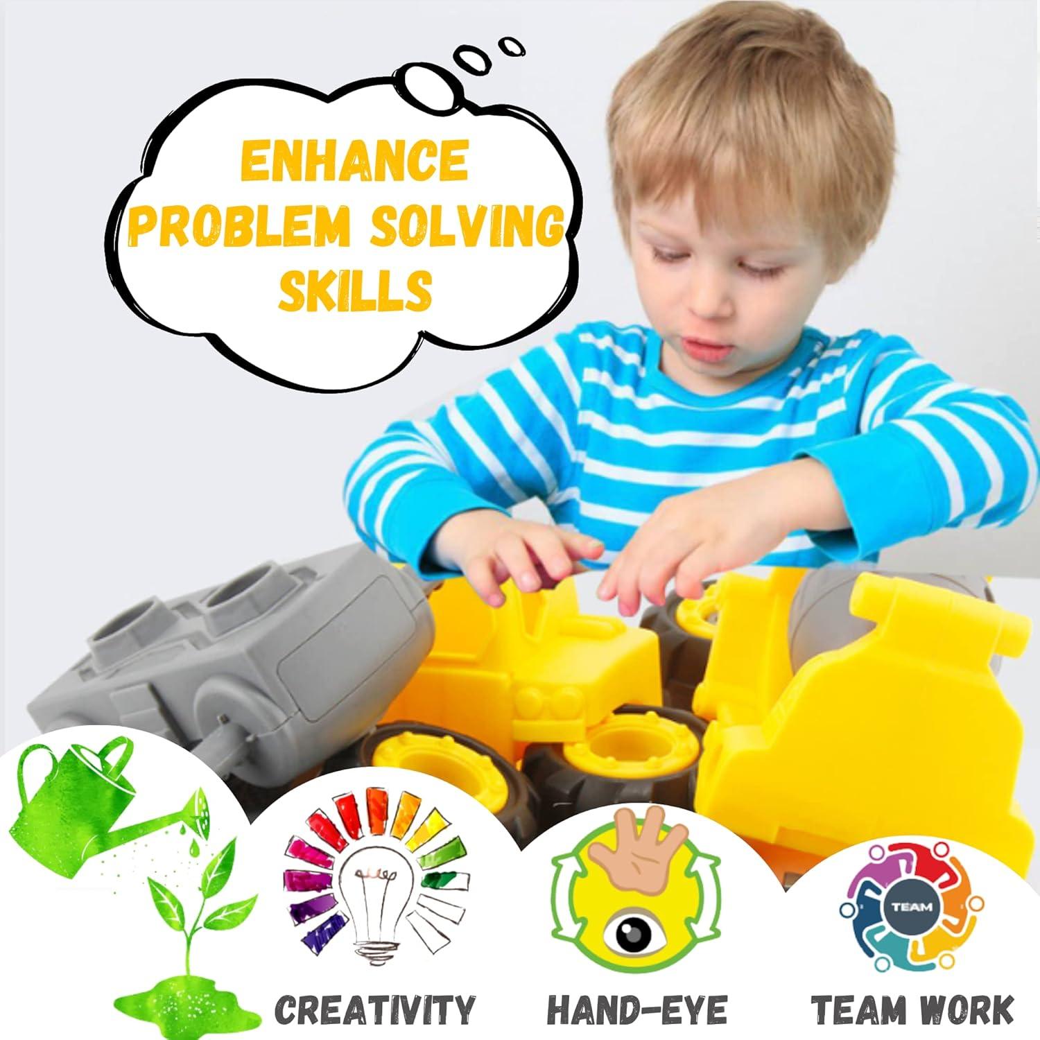 Camión de Mezcla de Cemento Kididdo Desmontable 3 en 1