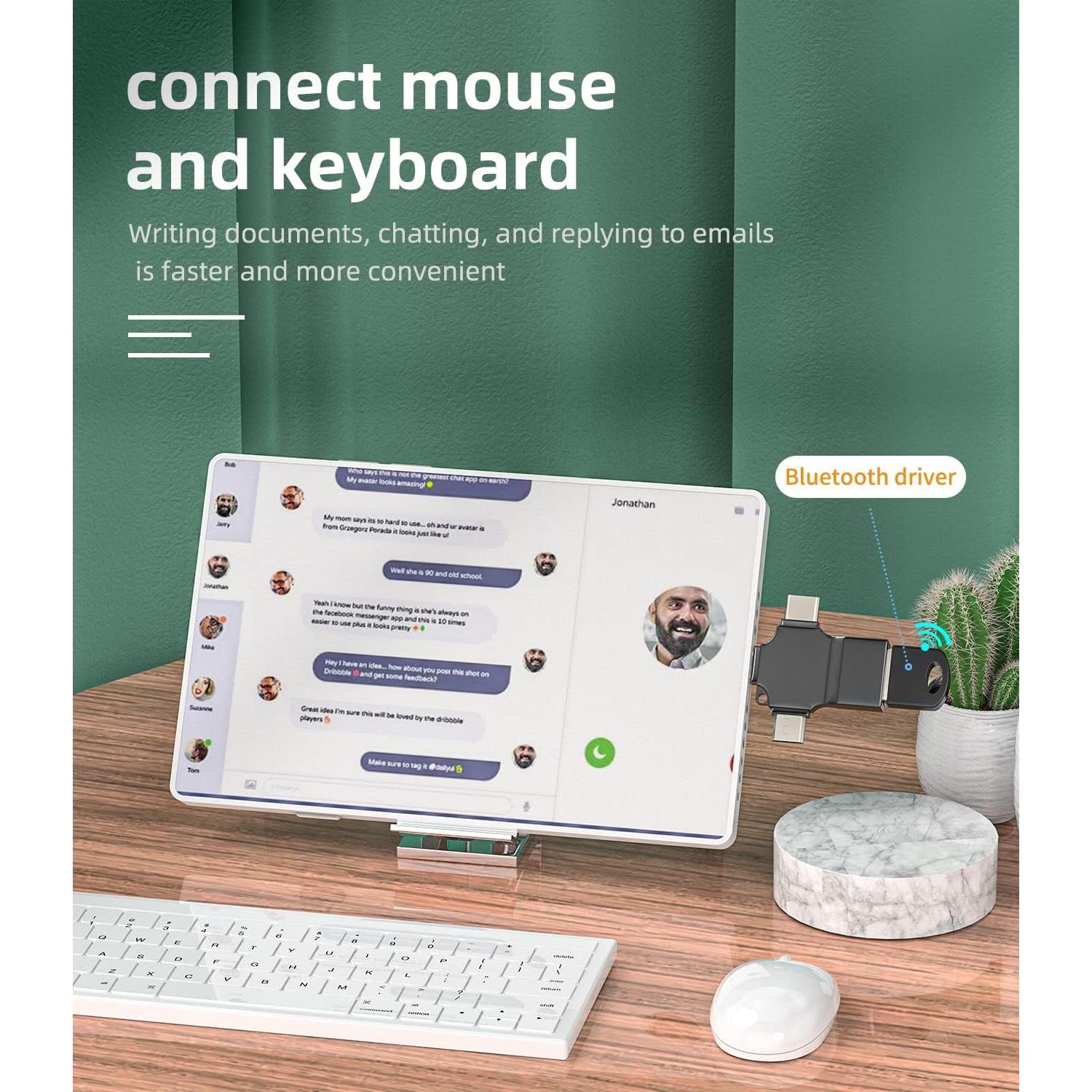 Adaptador USB OTG 3 en 1 Zoyuzan Tipo C Lightning Micro USB