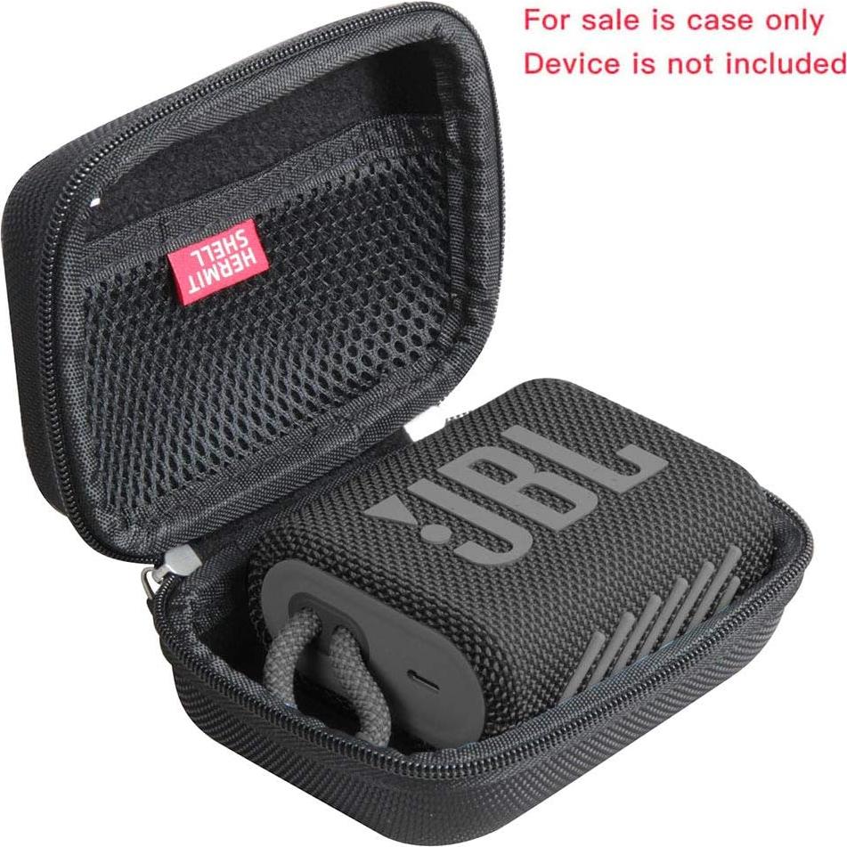 Funda Dura Hermitshell para Altavoz JBL Go 3 - Negro