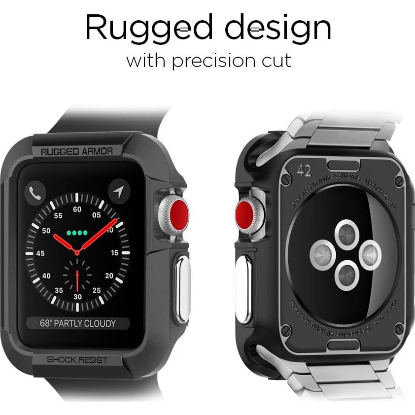 Funda Spigen Rugged Armor para Apple Watch 42mm Series 3/2/1