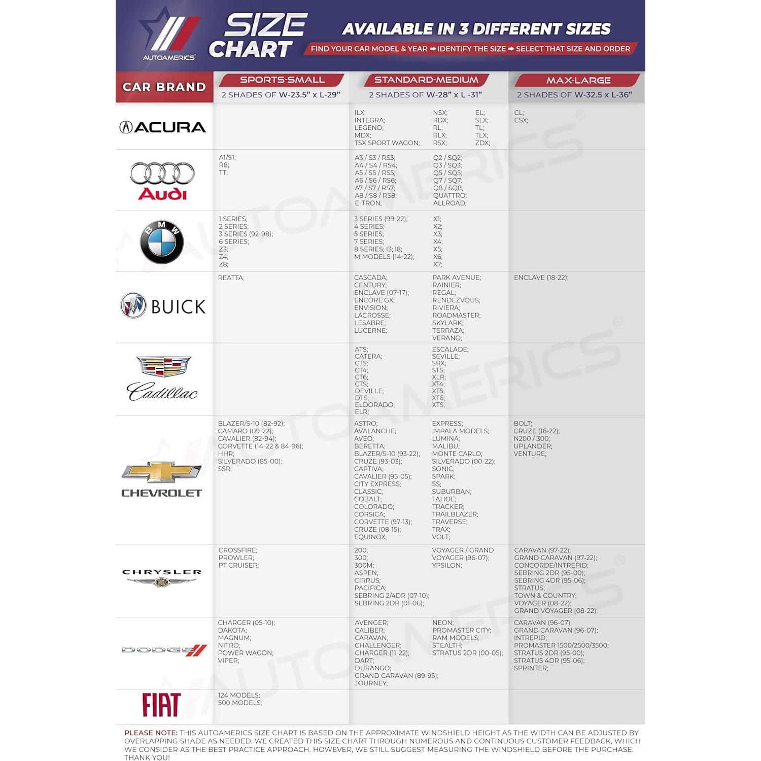 Protector Solar Plegable Autoamerics 2 Piezas Bandera EE. UU.
