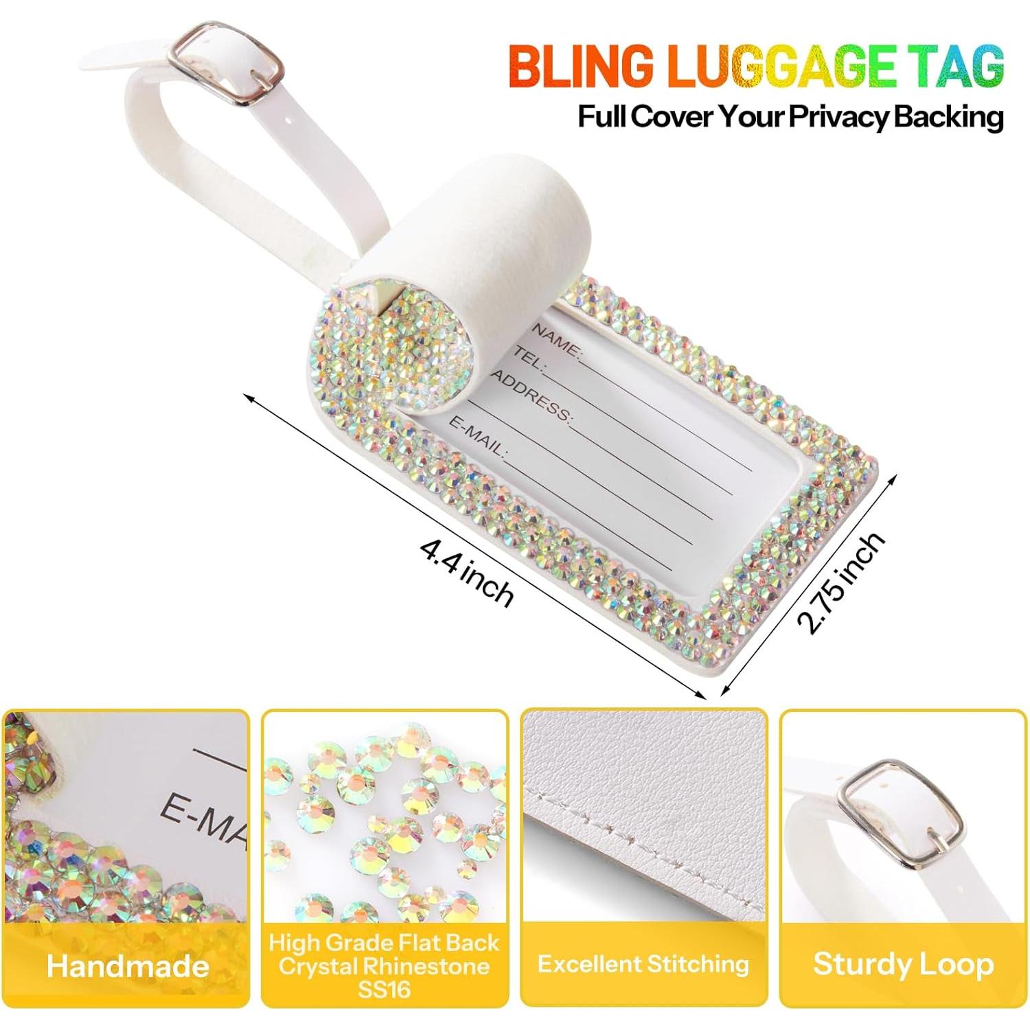 Funda de Pasaporte SlowVibes con Etiqueta de Equipaje Brillante