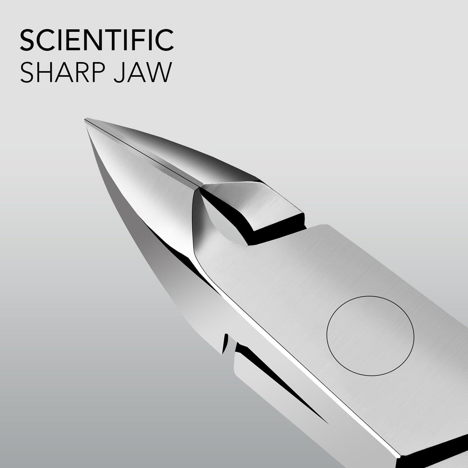 Kit de Removedor de Cutículas GAOY 3 en 1 - Cortador, Empujador y Cortaúñas de Acero Inoxidable