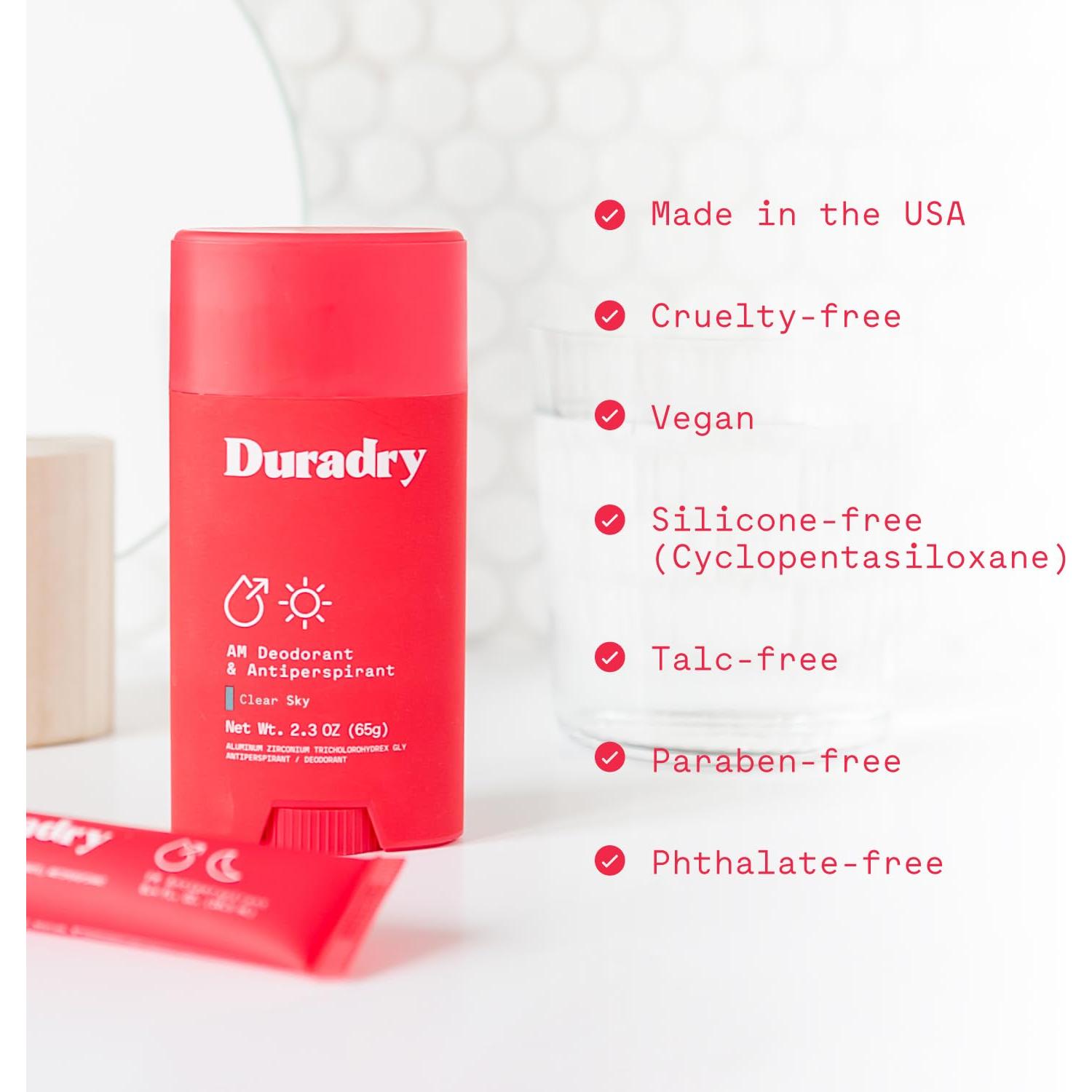 Duradry Desodorante Antitranspirante Unisex Barca 2 Piezas 221g