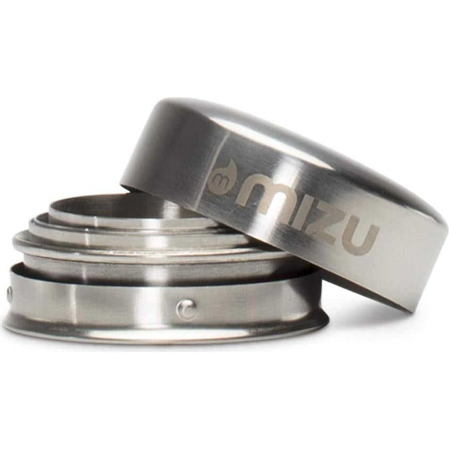 Vaso de Chupito Plegable Mizu 2 oz Acero Inoxidable Libre BPA