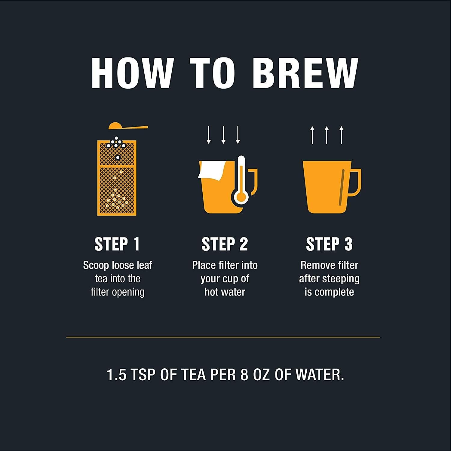 Set de Té de Otoño Tiesta Tea - 5 Mezclas Premium y 100 Filtros