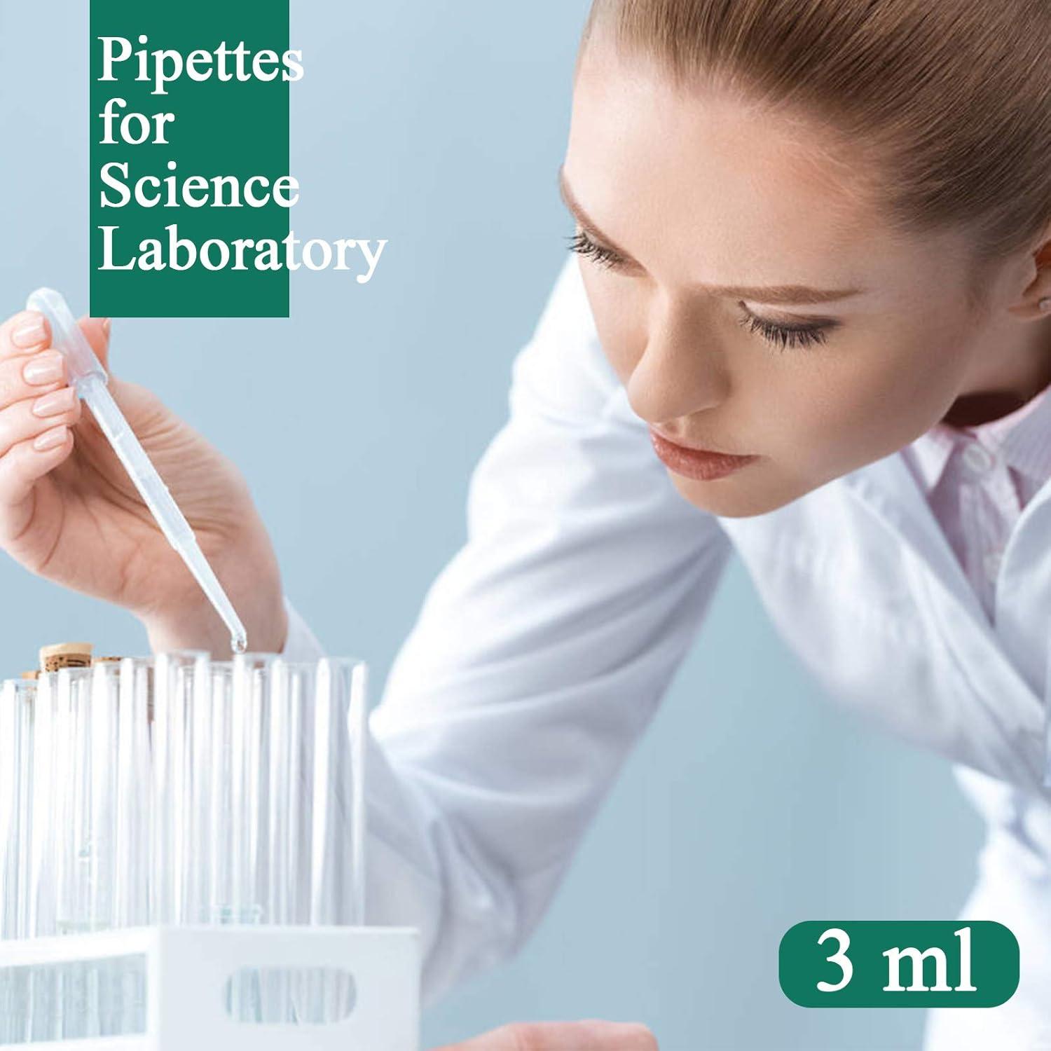Pipetas desechables Moveland 3ml, 10 unidades, graduadas