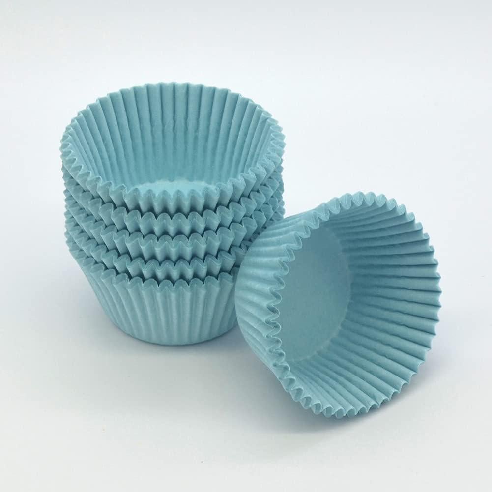 Forros de Cupcake Huaswan Azules 150 Unidades Resistentes