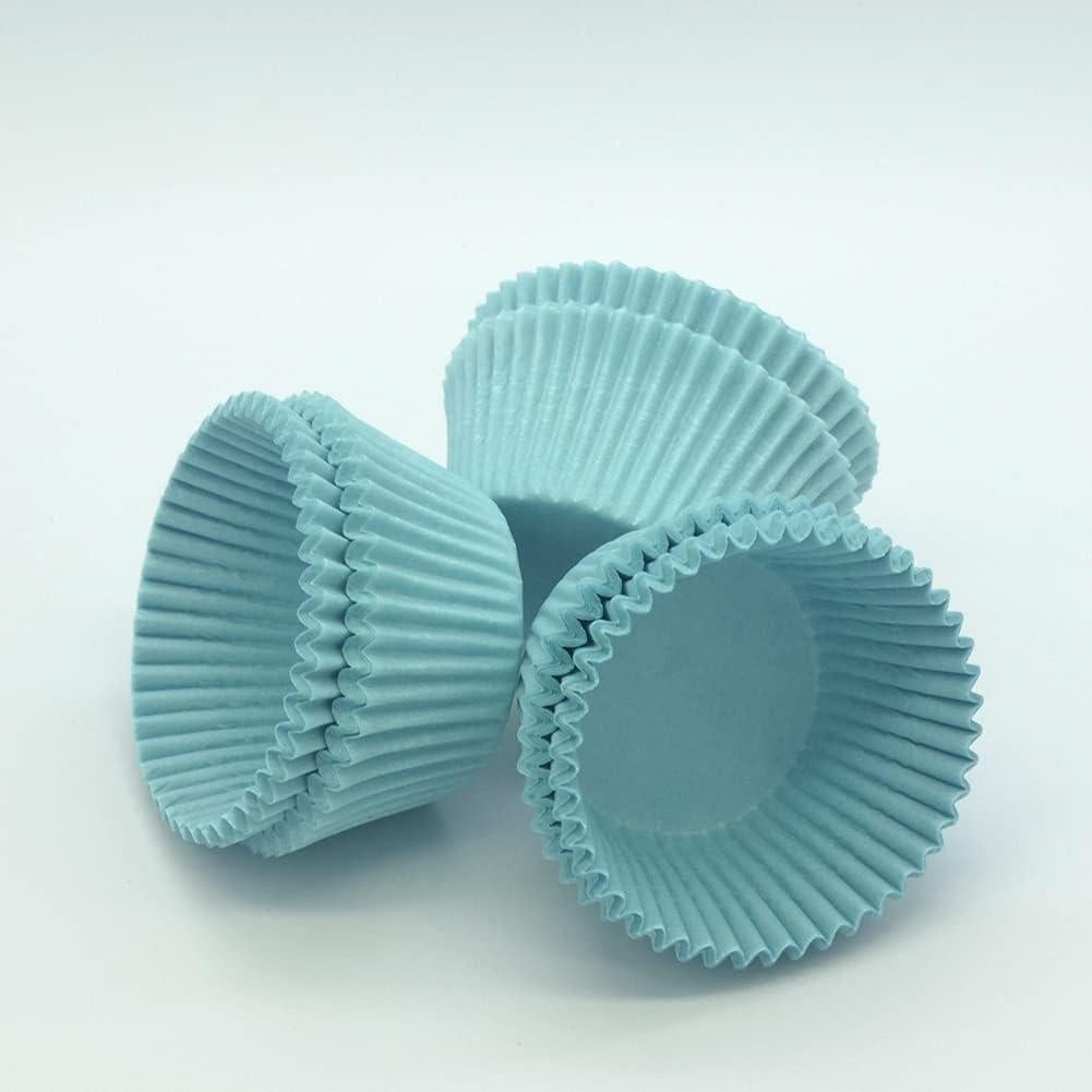 Forros de Cupcake Huaswan Azules 150 Unidades Resistentes
