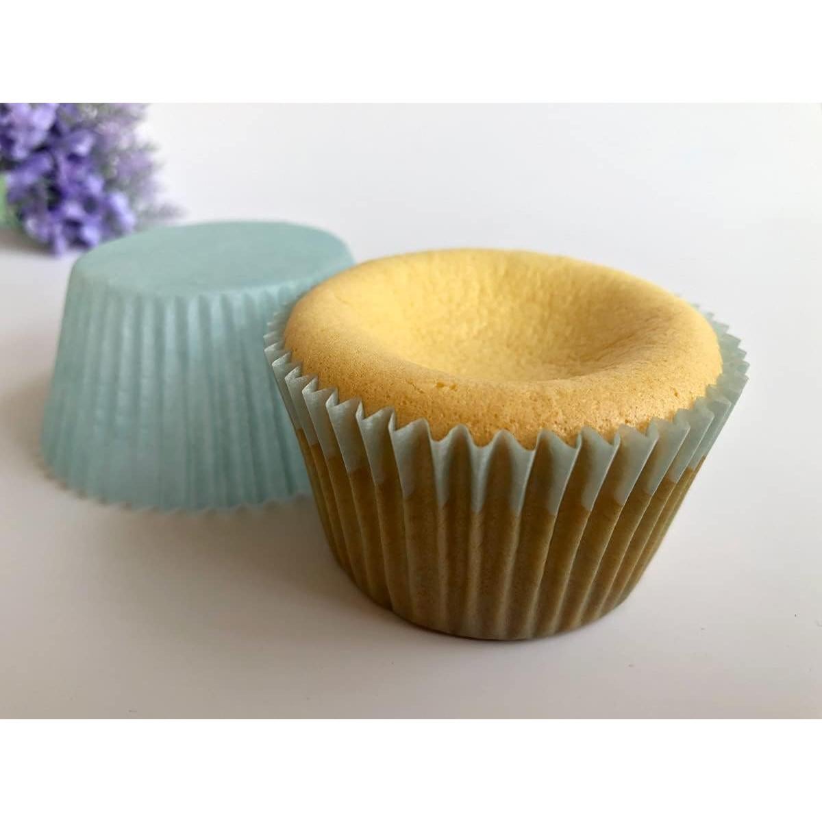 Forros de Cupcake Huaswan Azules 150 Unidades Resistentes