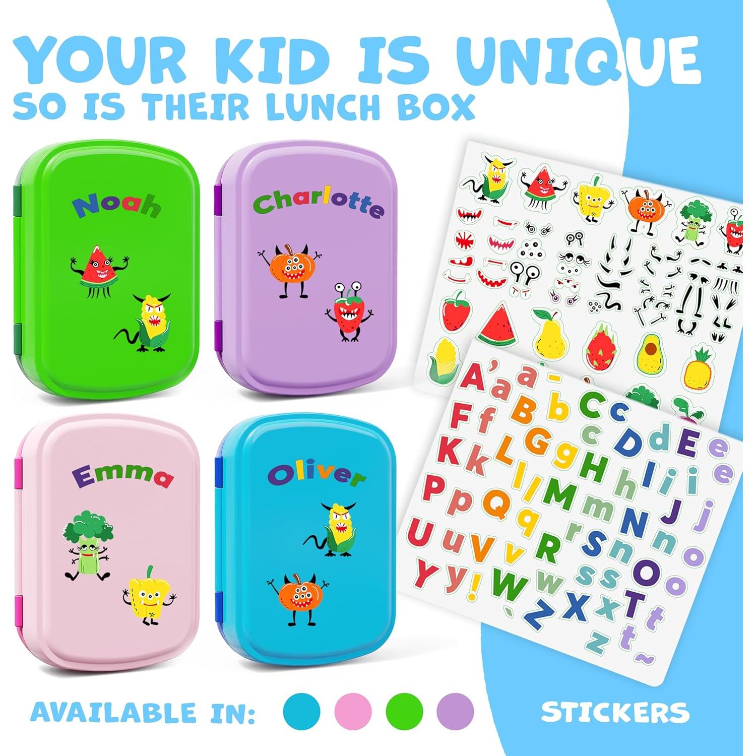 Caja Bento Umami para Niños 680 ml Azul, A Prueba de Fugas