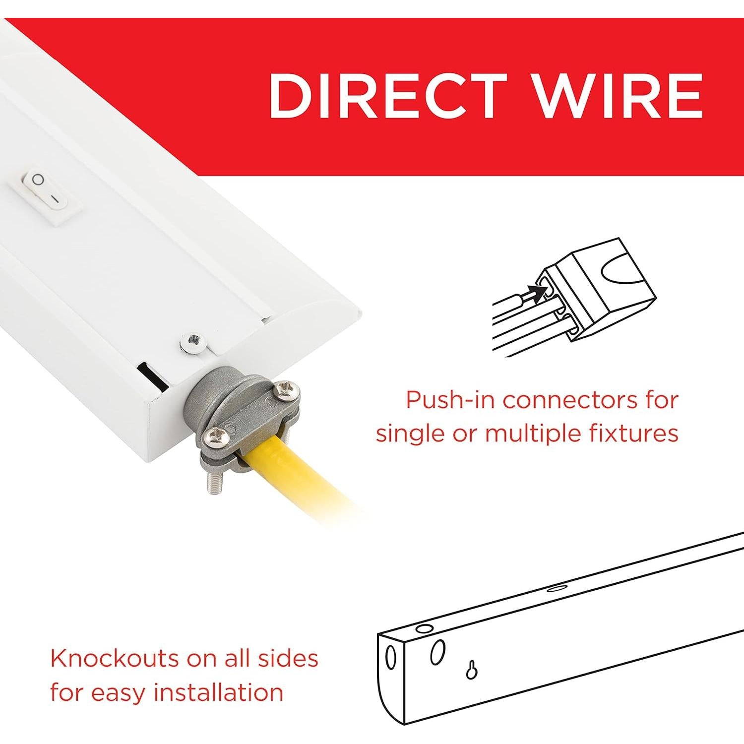 Lámpara LED de Gabinete UltraPro 30.48 cm 3 Colores 45366