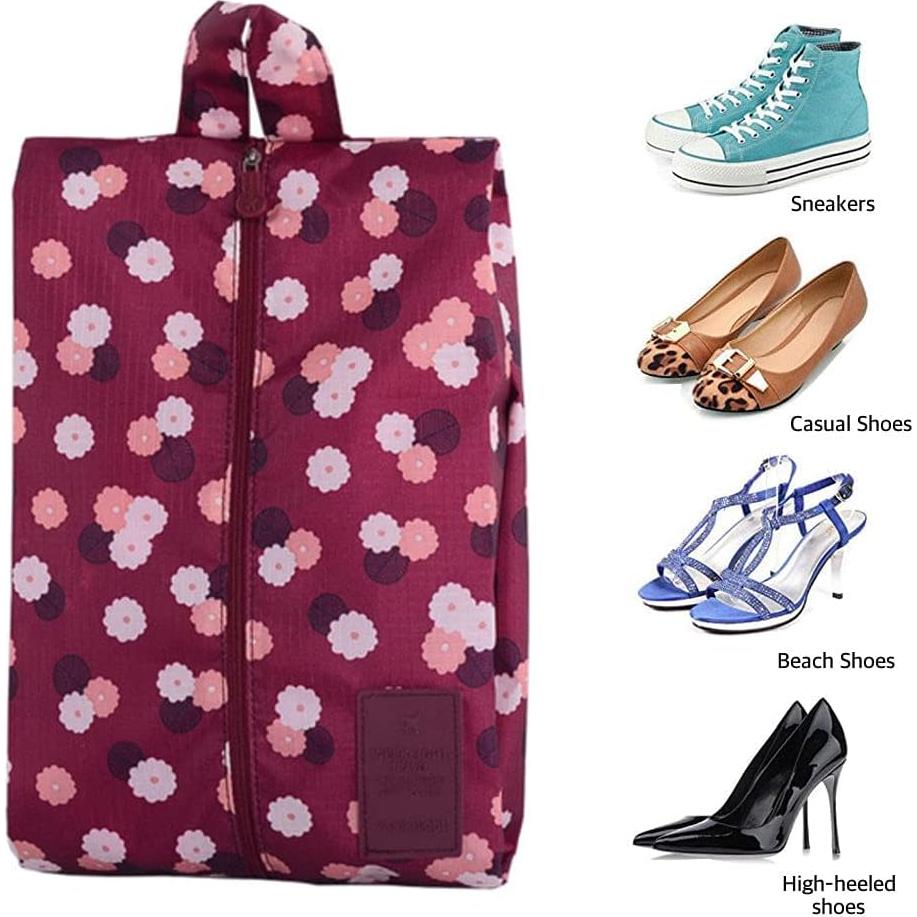 Paquete de 6 Bolsas de Viaje para Zapatos Bellcon - Lavables y Resistentes