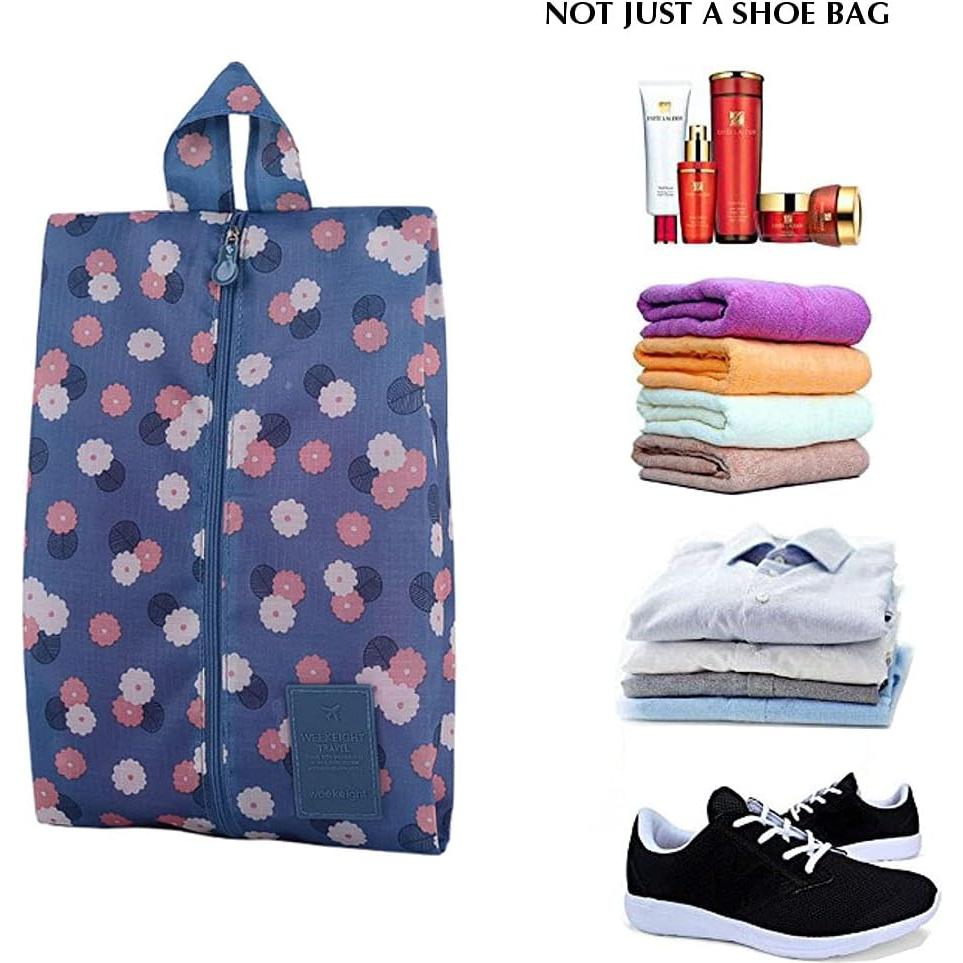 Paquete de 6 Bolsas de Viaje para Zapatos Bellcon - Lavables y Resistentes