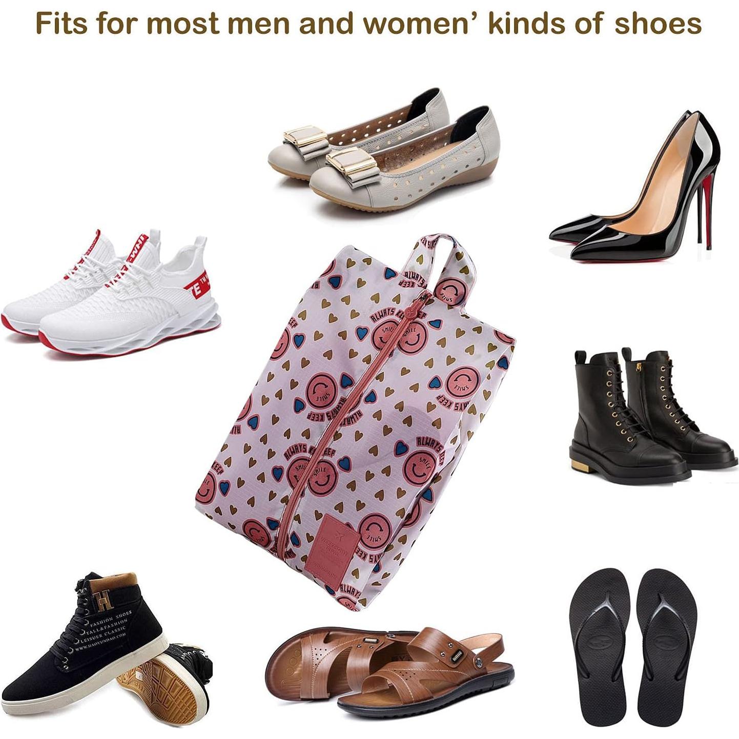 Paquete de 6 Bolsas de Viaje para Zapatos Bellcon - Lavables y Resistentes