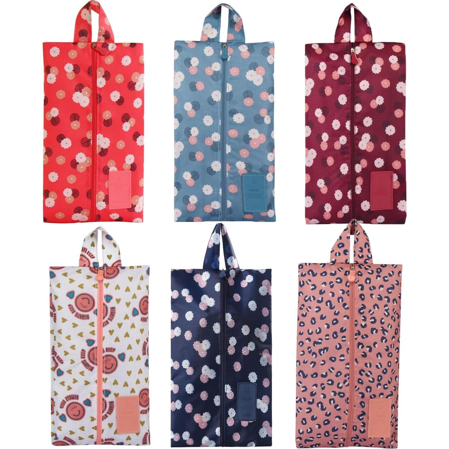 Paquete de 6 Bolsas de Viaje para Zapatos Bellcon - Lavables y Resistentes