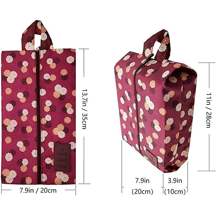 Paquete de 6 Bolsas de Viaje para Zapatos Bellcon - Lavables y Resistentes