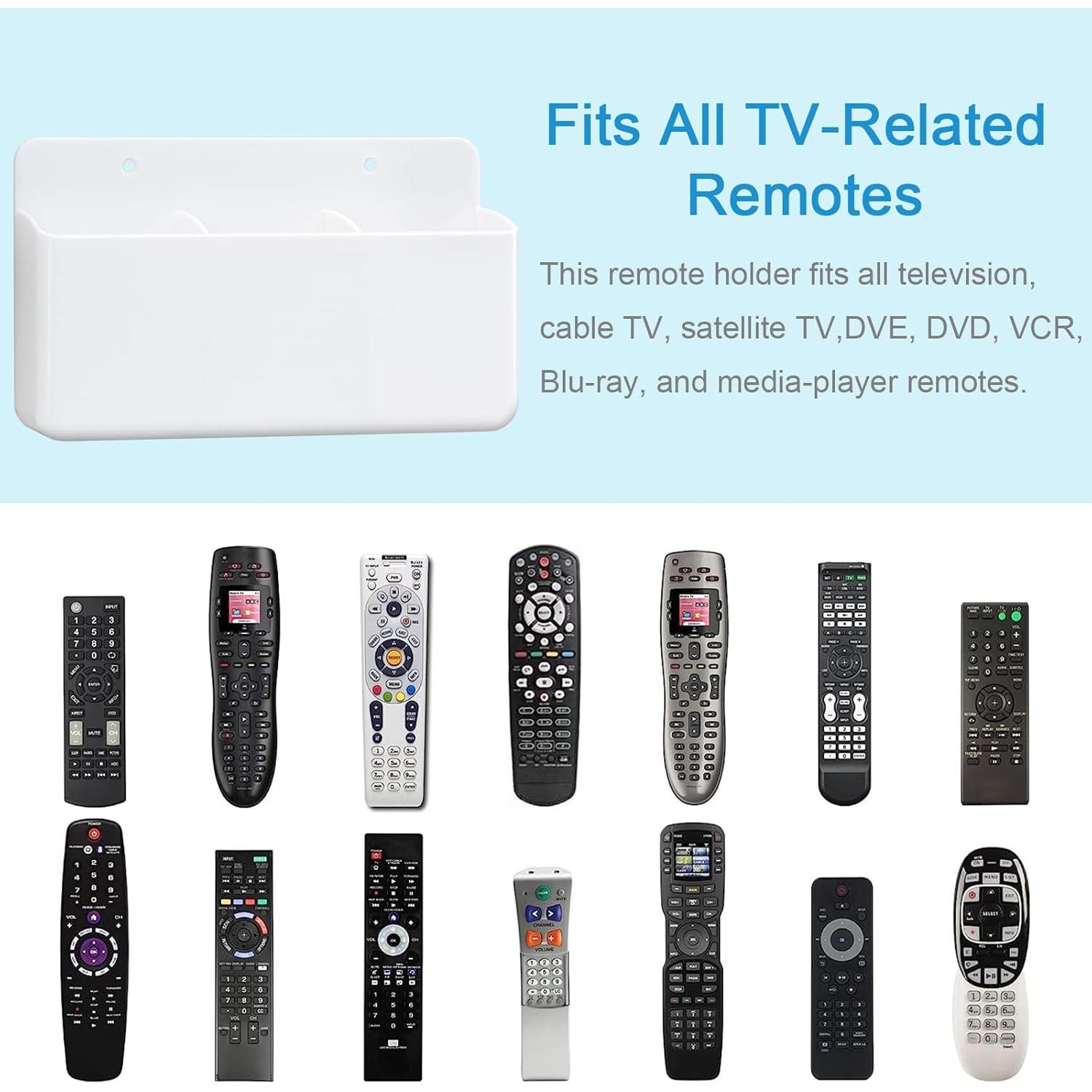 Soporte de Pared Ajustable Zaigelai para Control Remoto - 2 Piezas