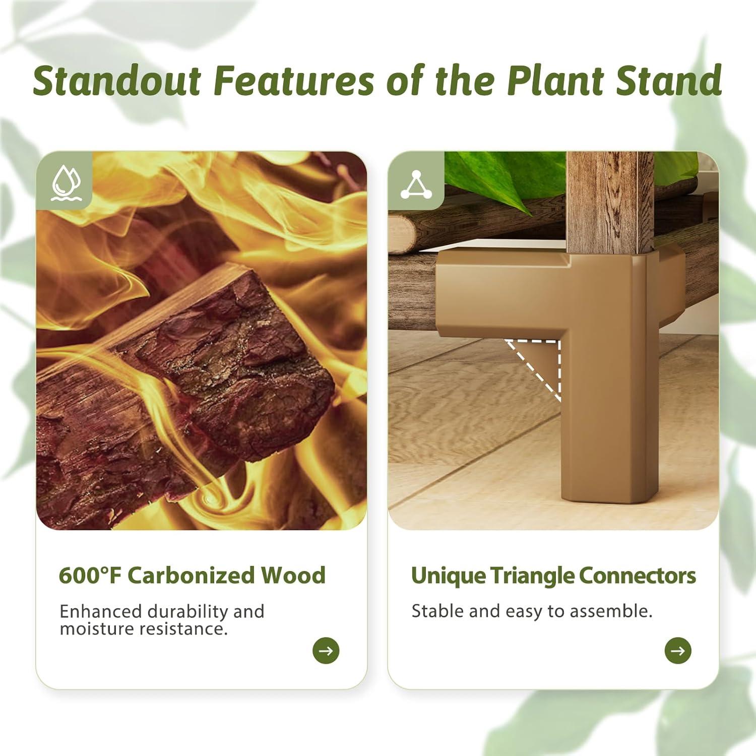 Soporte para Plantas Gentingbro 160 cm 12 Niveles Resistente