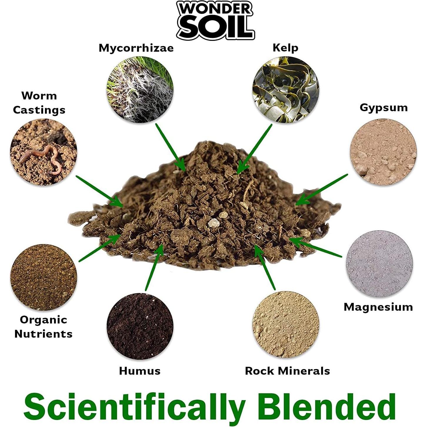 Pellets Orgánicos Tierra Maravillosa 100 Unidades para Semillas