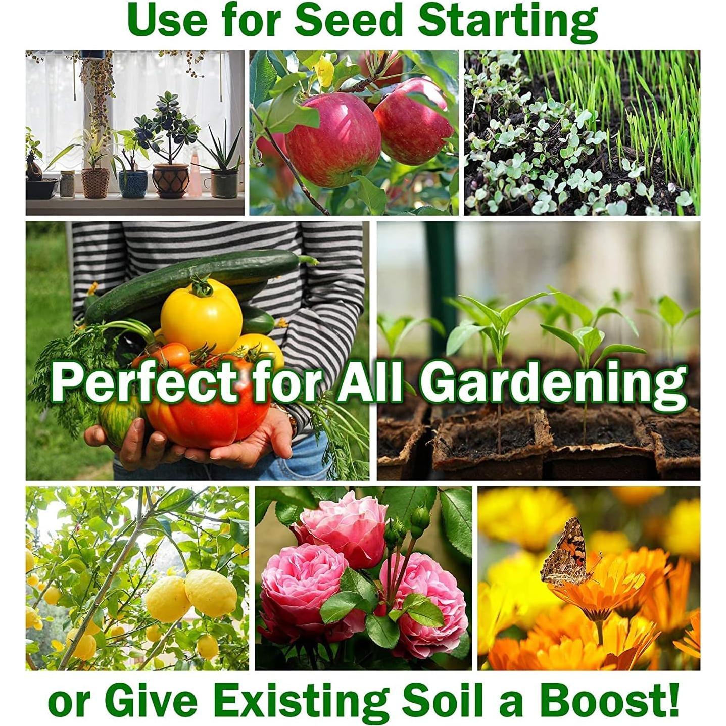 Pellets Orgánicos Tierra Maravillosa 100 Unidades para Semillas