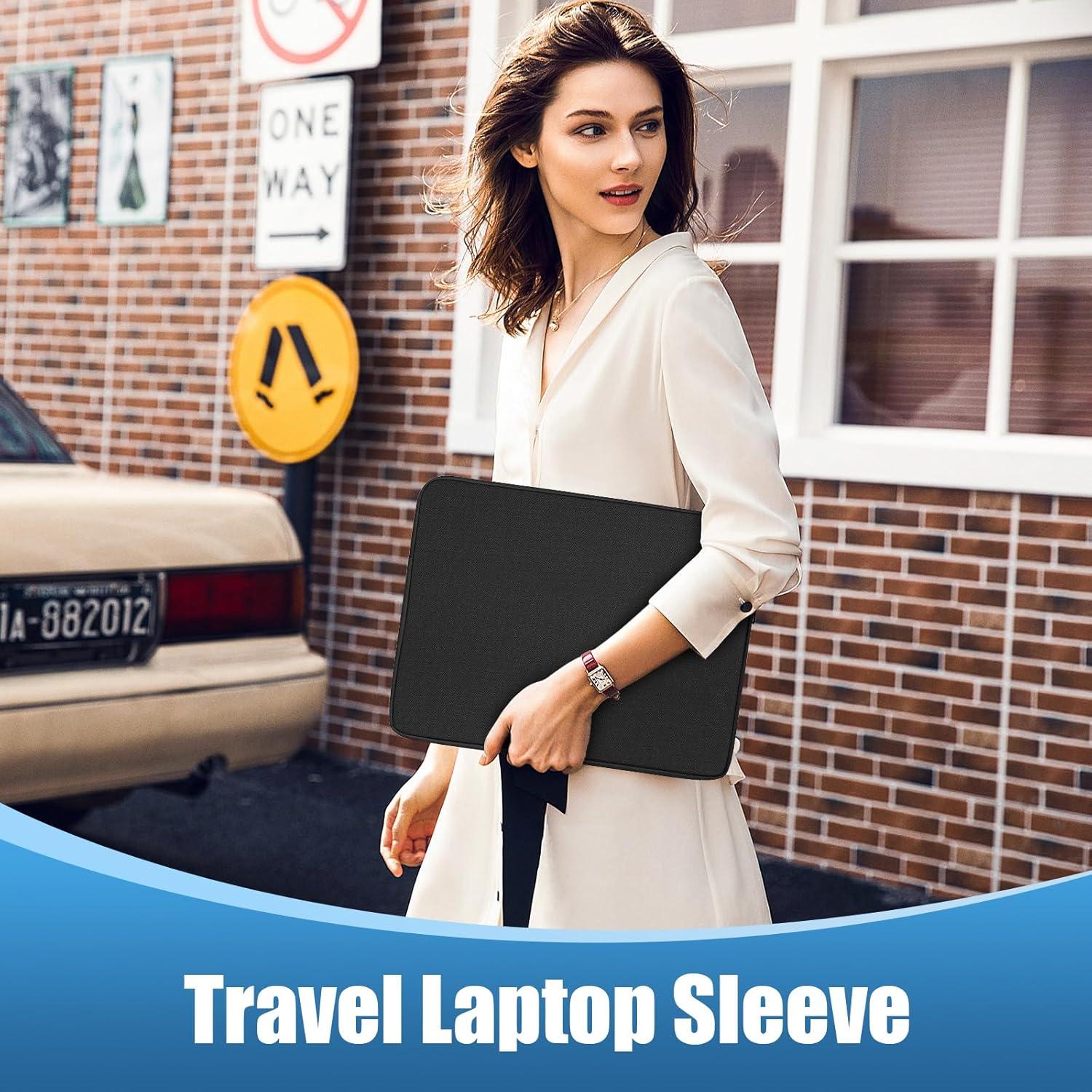 Funda para Laptop Ctemnpho 18.5" Negra, Protección Ligera