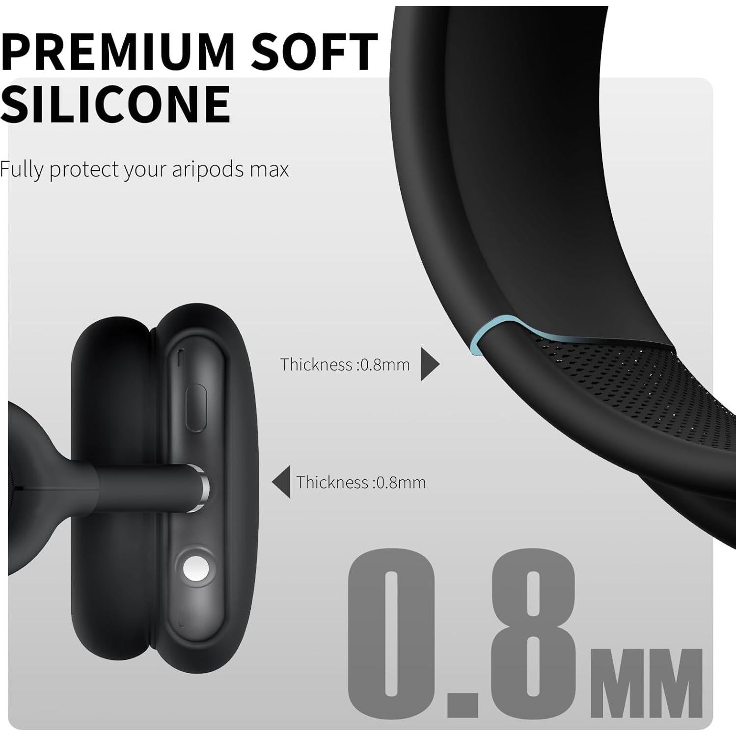 Funda de Silicona para AirPods Max Youtec - Protección Completa