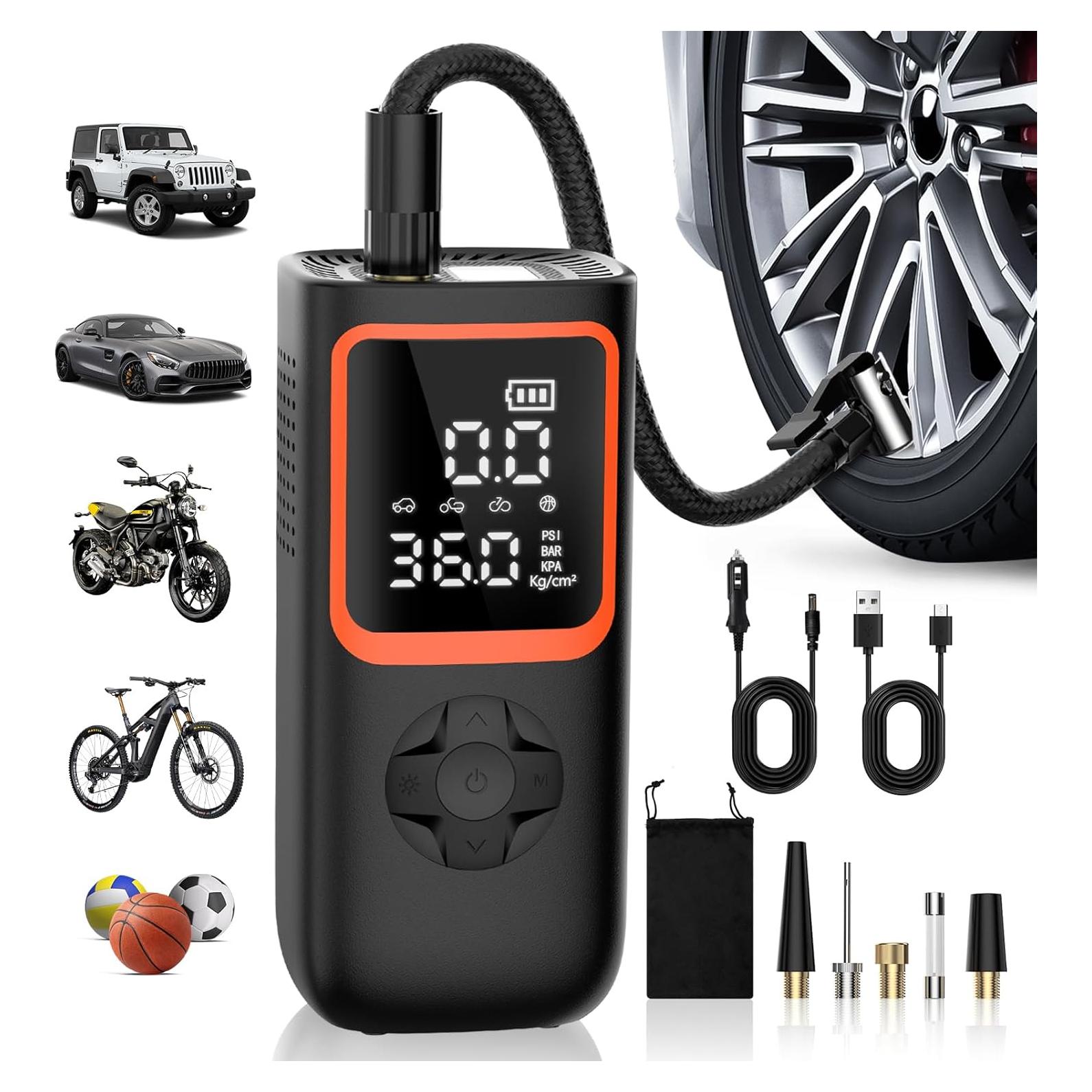 Compresor de Aire Portátil KOLTGOO 150 PSI Inalámbrico