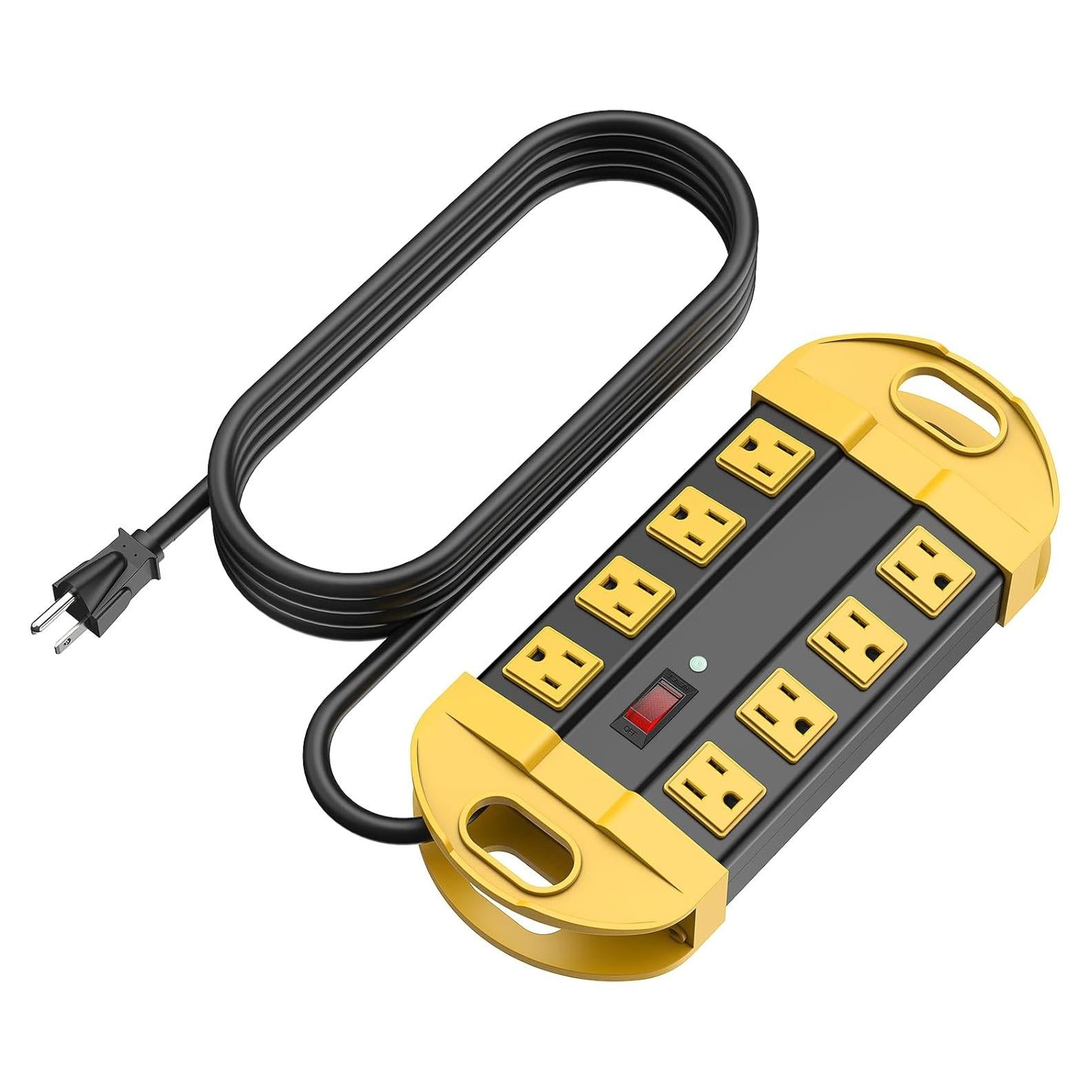 Regleta de Potencia CCCEI 8 Salidas 15A 1.83m con Protección