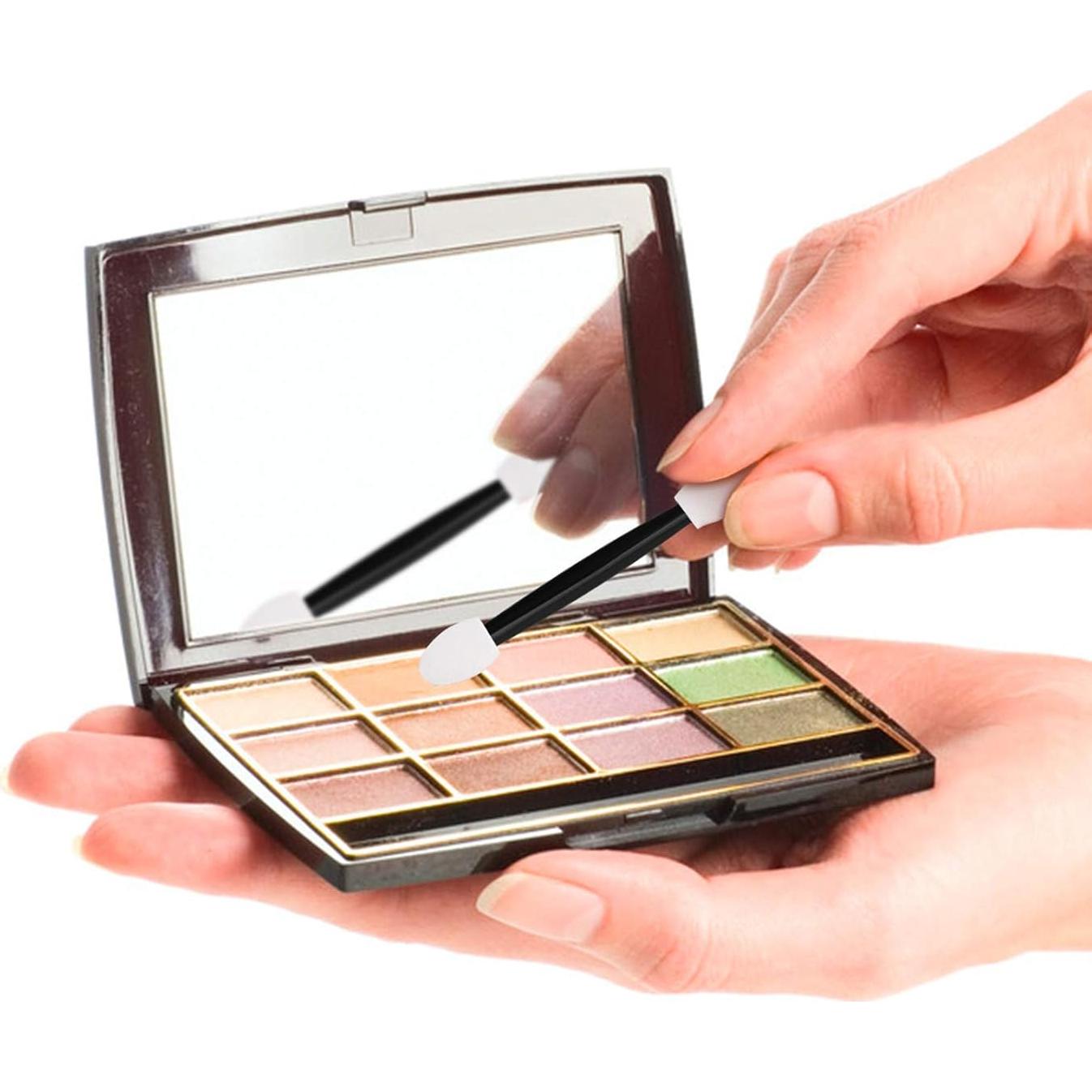 Aplicadores de Sombra de Ojos Desechables Cuttte 120 PCS