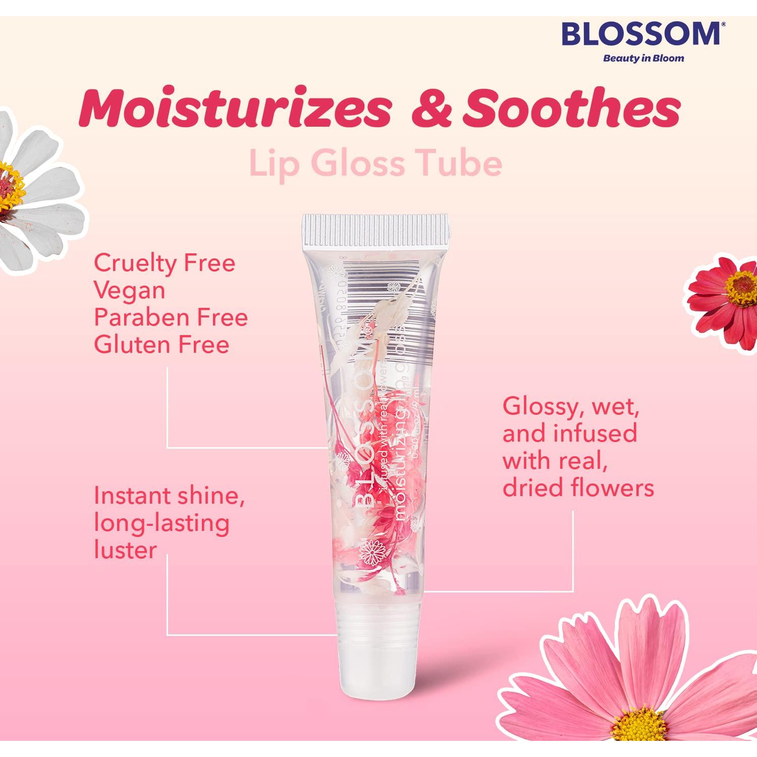 Set de Brillo Labial y Aceite de Perfume Blossom - 3 Aromas