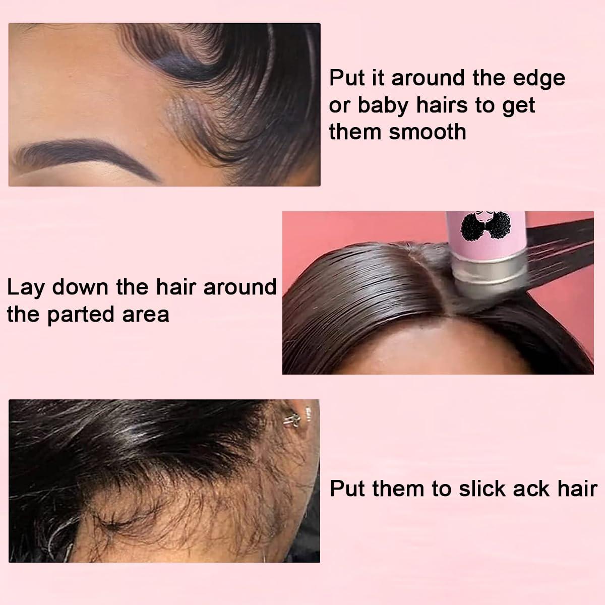 Kit Control de Bordes para Cabello Negro WOZUTUNT - 6 Piezas