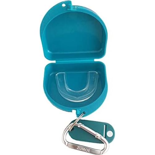 Estuche para Protector Bucal Aqua Lacrosse Chick - 11.6x10.2 cm