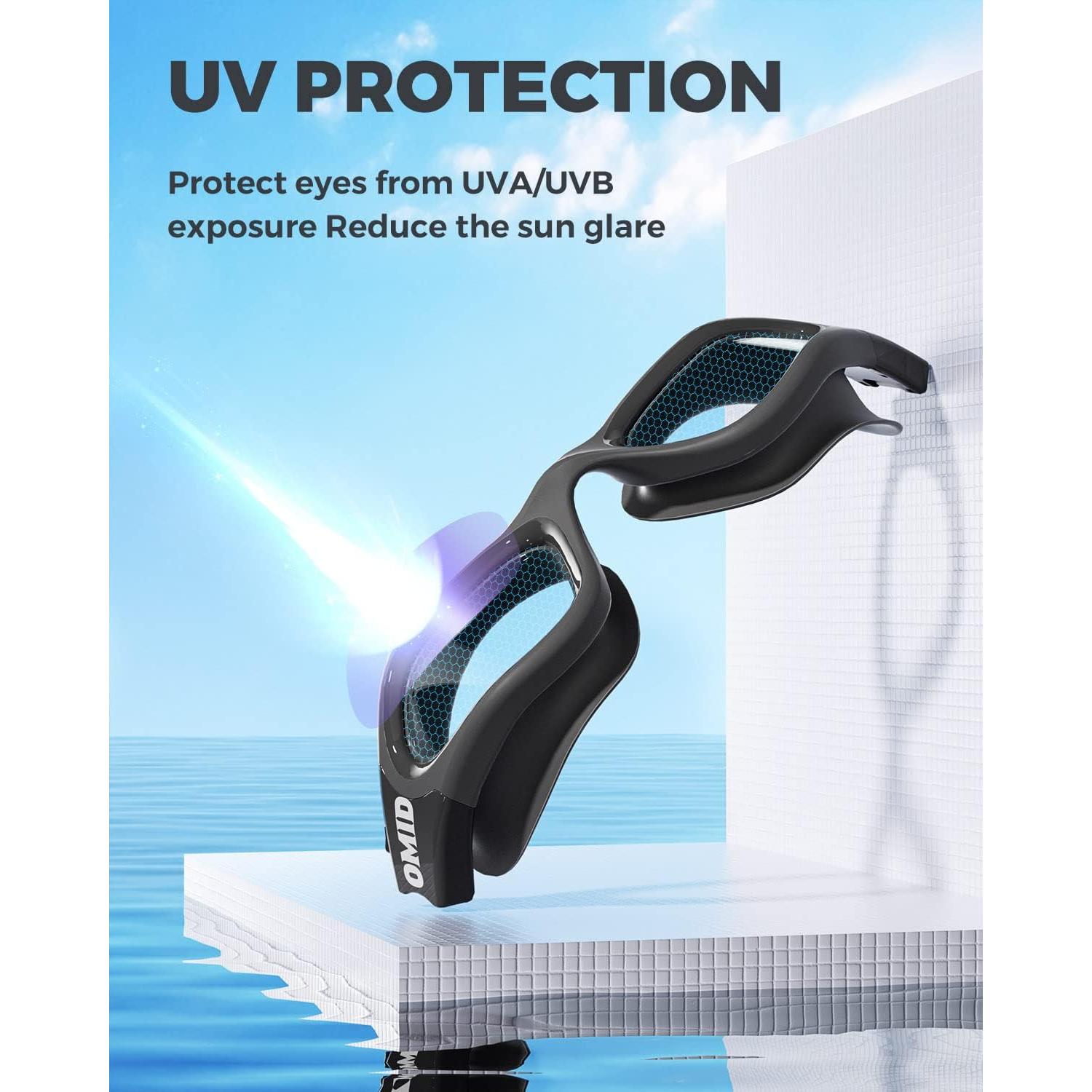 Gafas de natación OMID P2 Lite anti-vaho para adultos