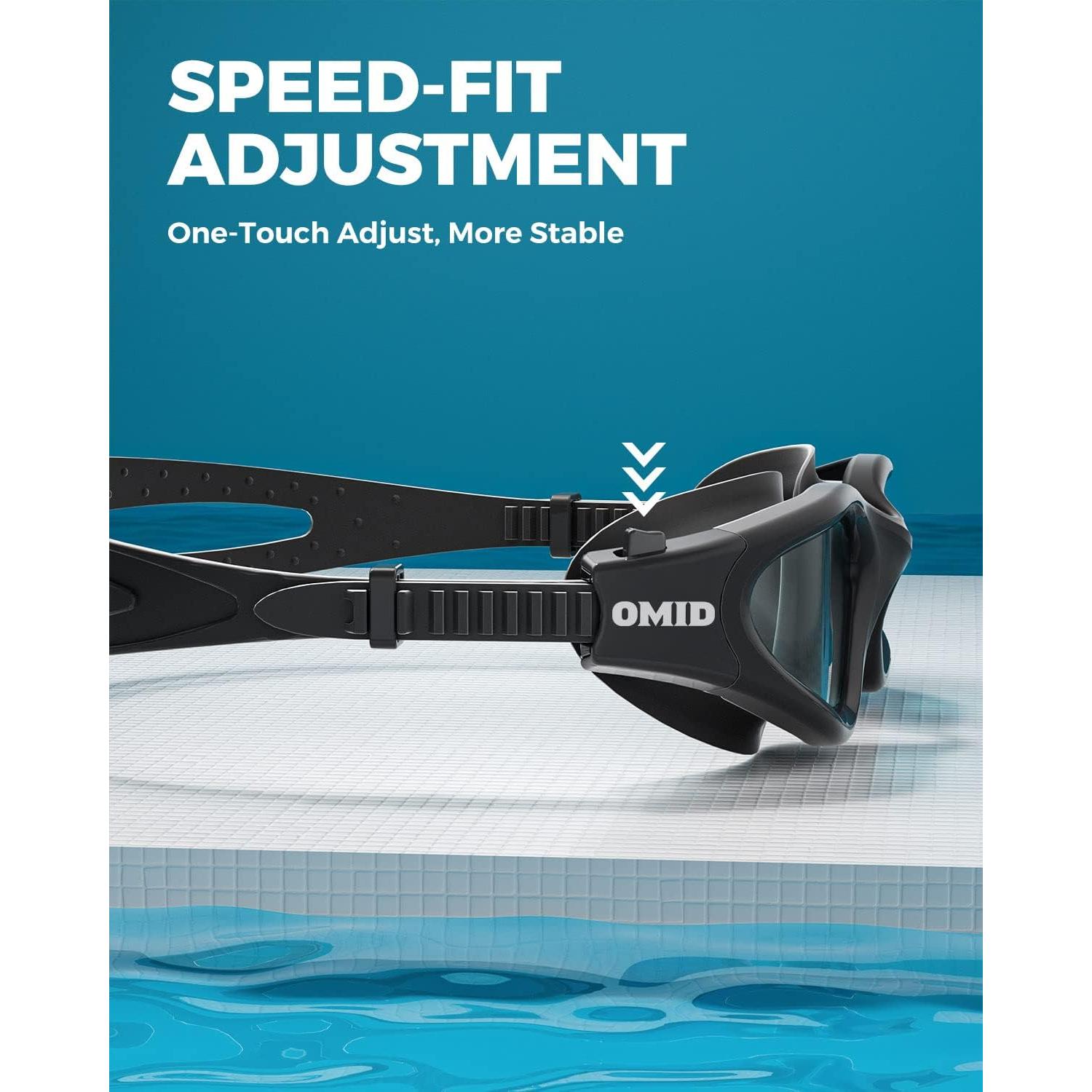 Gafas de natación OMID P2 Lite anti-vaho para adultos
