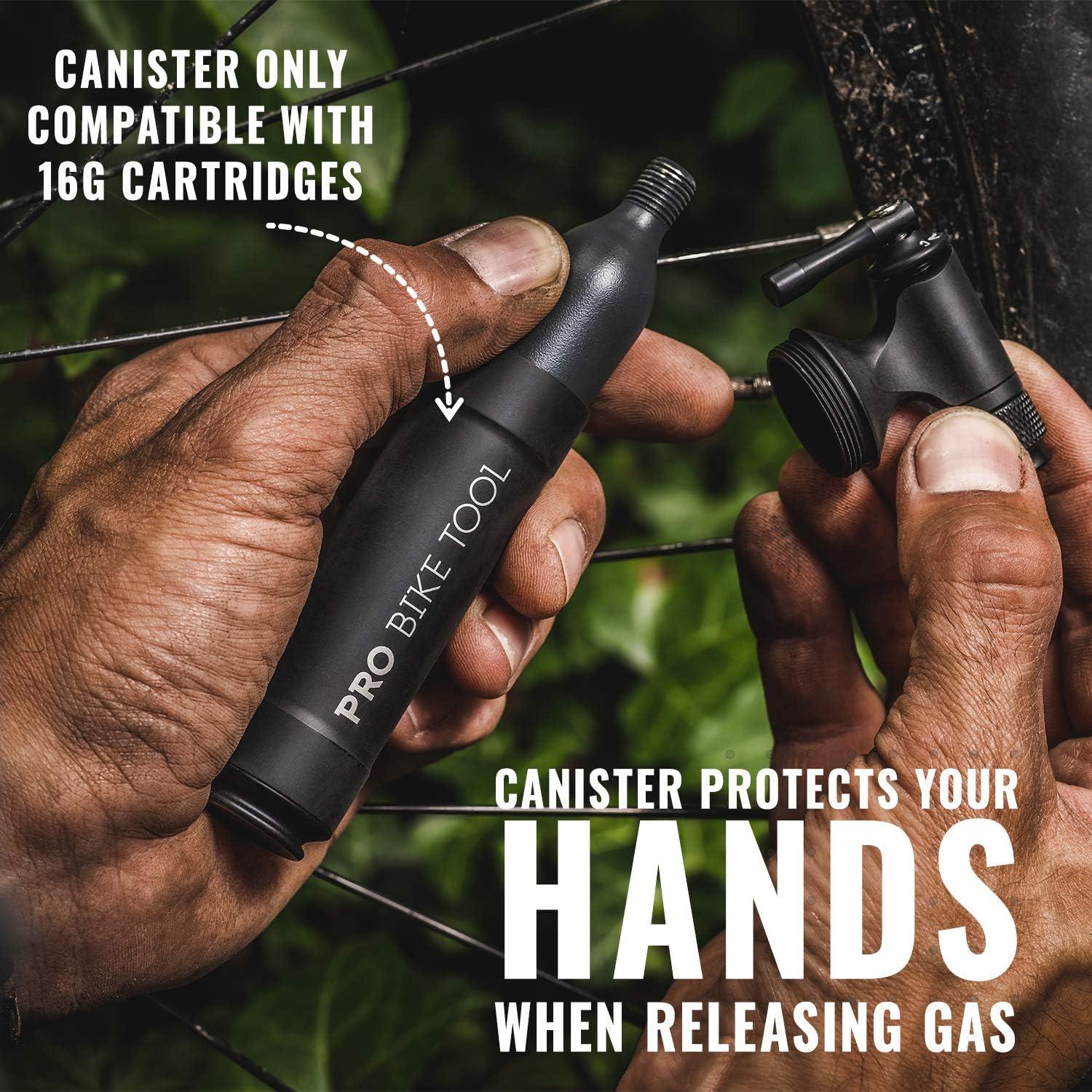 Inflador de CO2 Pro Bike Tool para Bicicletas - Compacto y Rápido