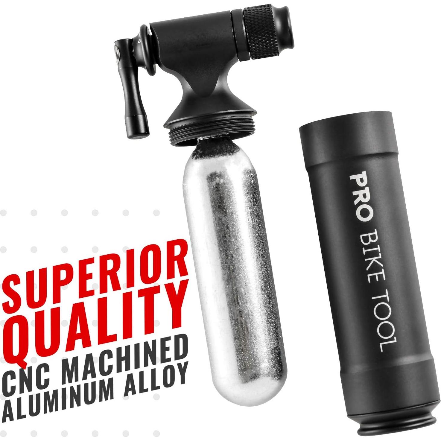 Inflador de CO2 Pro Bike Tool para Bicicletas - Compacto y Rápido