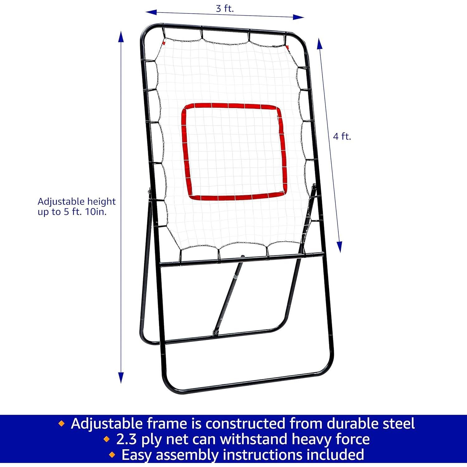 Rebotador de Lacrosse 121.9x91.4 cm con Objetivo Trademark Innovations