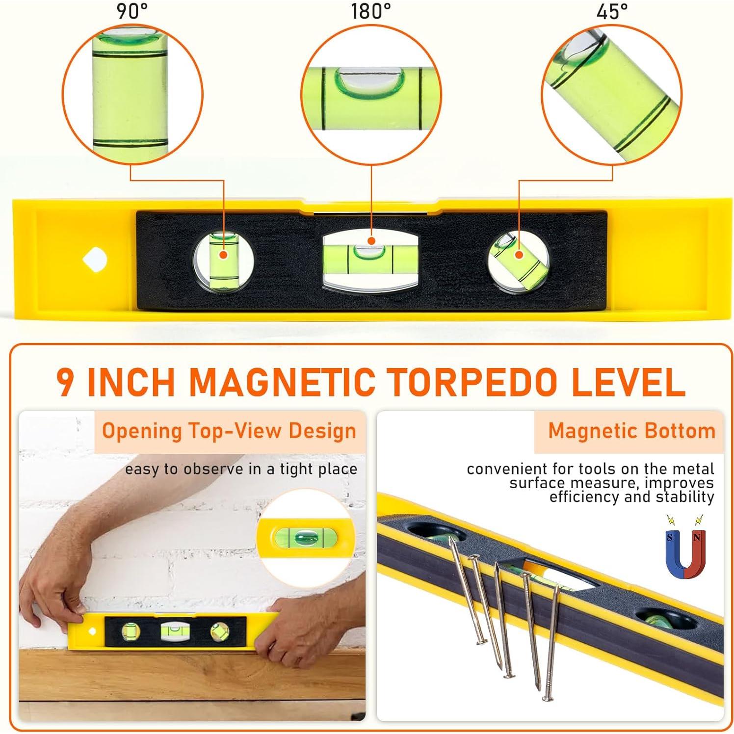 Kit de Colgar Imágenes TOYIEW 224 Piezas con Martillo y Nivel