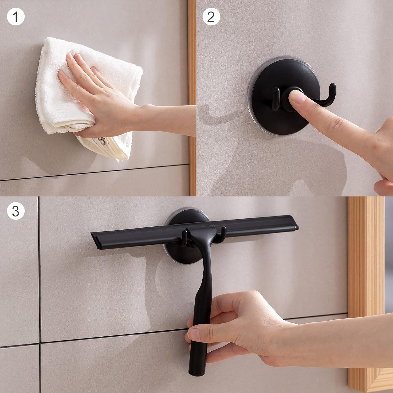 Limpiacristales Multiusos Ettori 25.4 cm Negro con Gancho