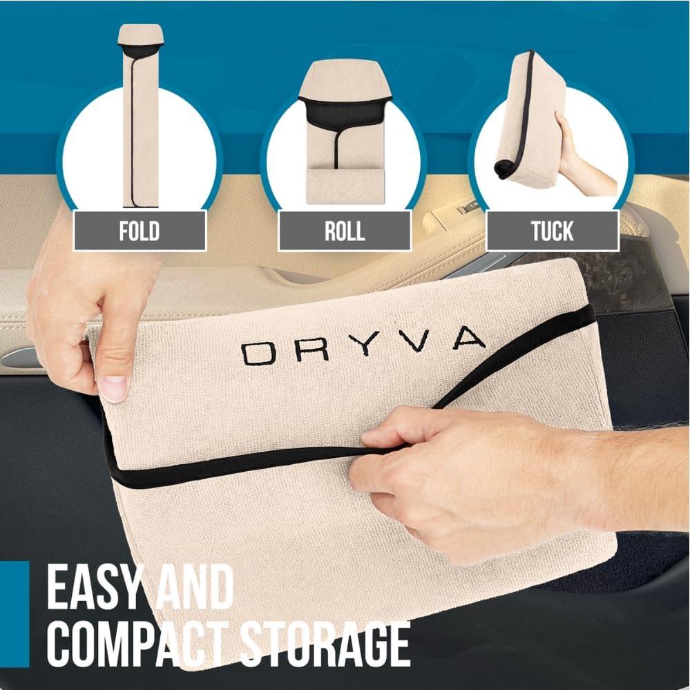 Funda de Asiento de Coche Dryva - Microfibra Premium Beige