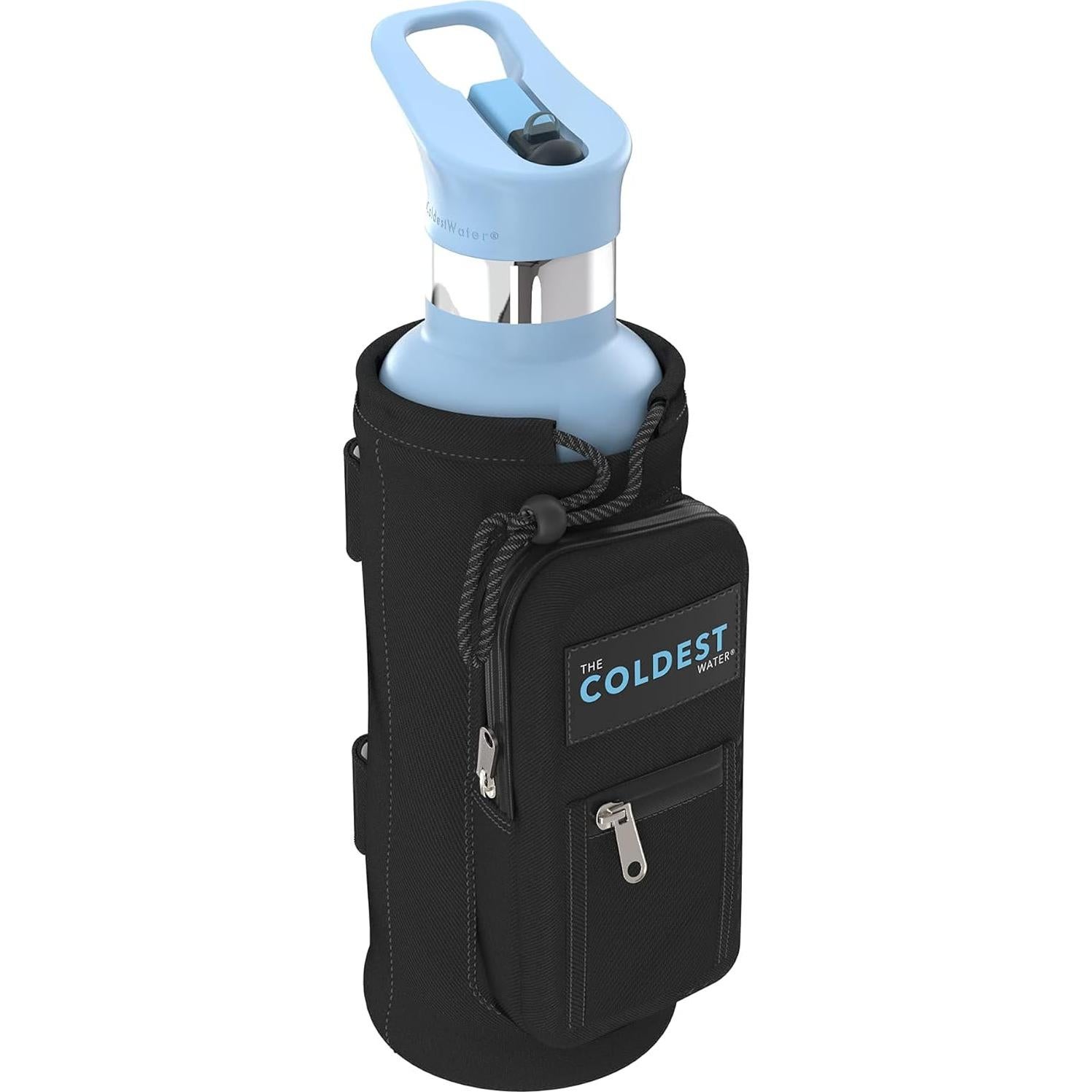 Soporte Universal para Botellas The Coldest Water Negro