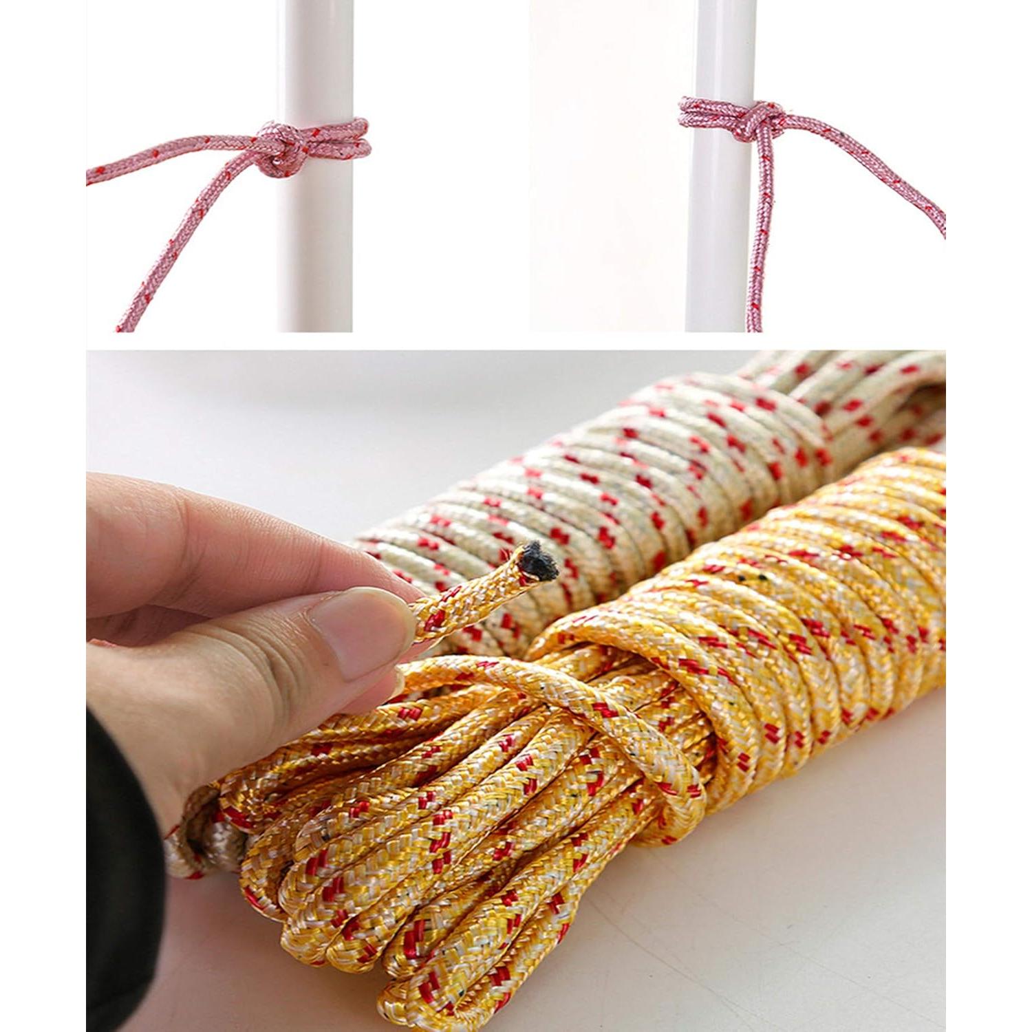 Cuerda de Secado de Ropa DurReus 10m Alta Resistencia Paquete de 2