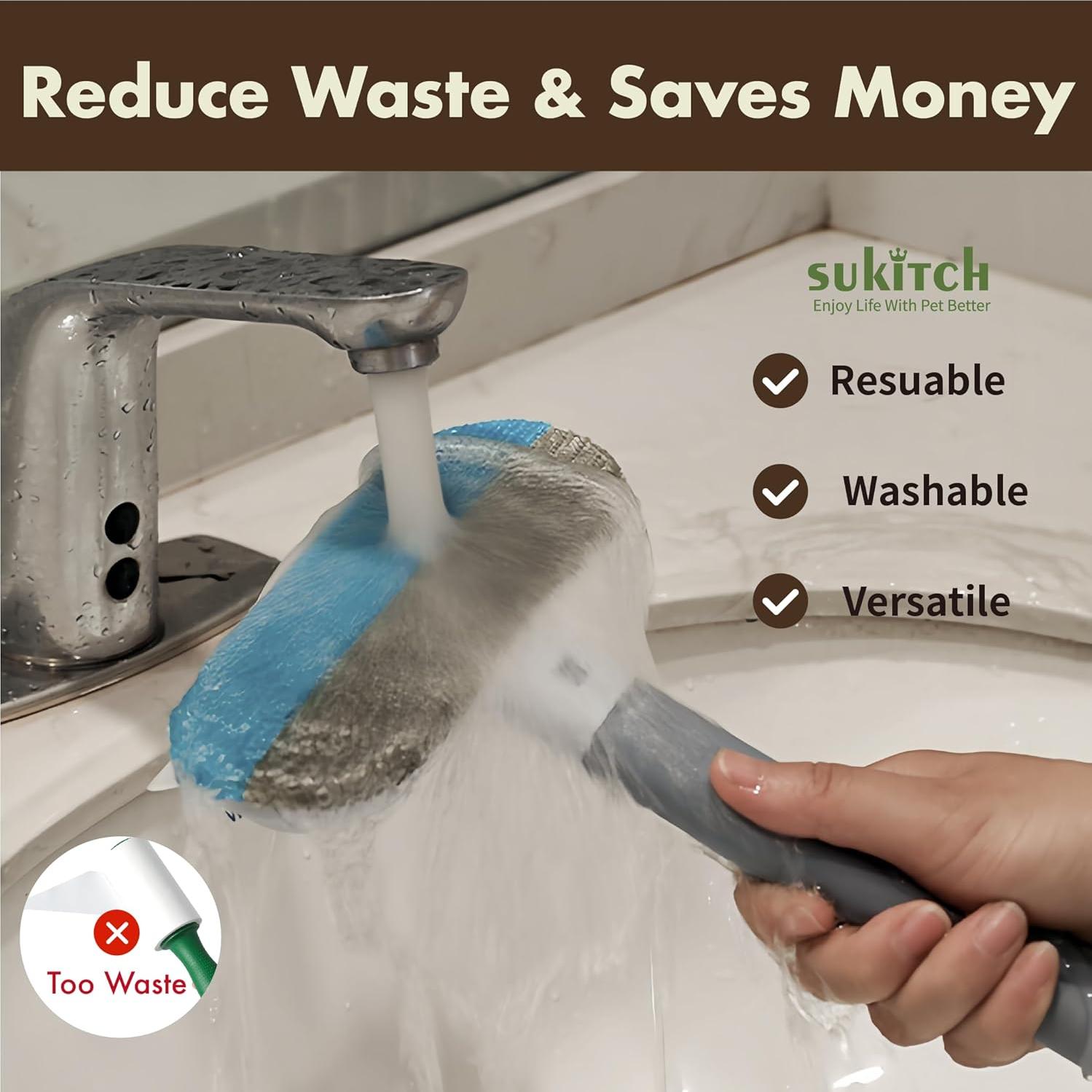 Removedor de Pelo de Mascota Sukitch 44.96 cm Lavable Ecológico