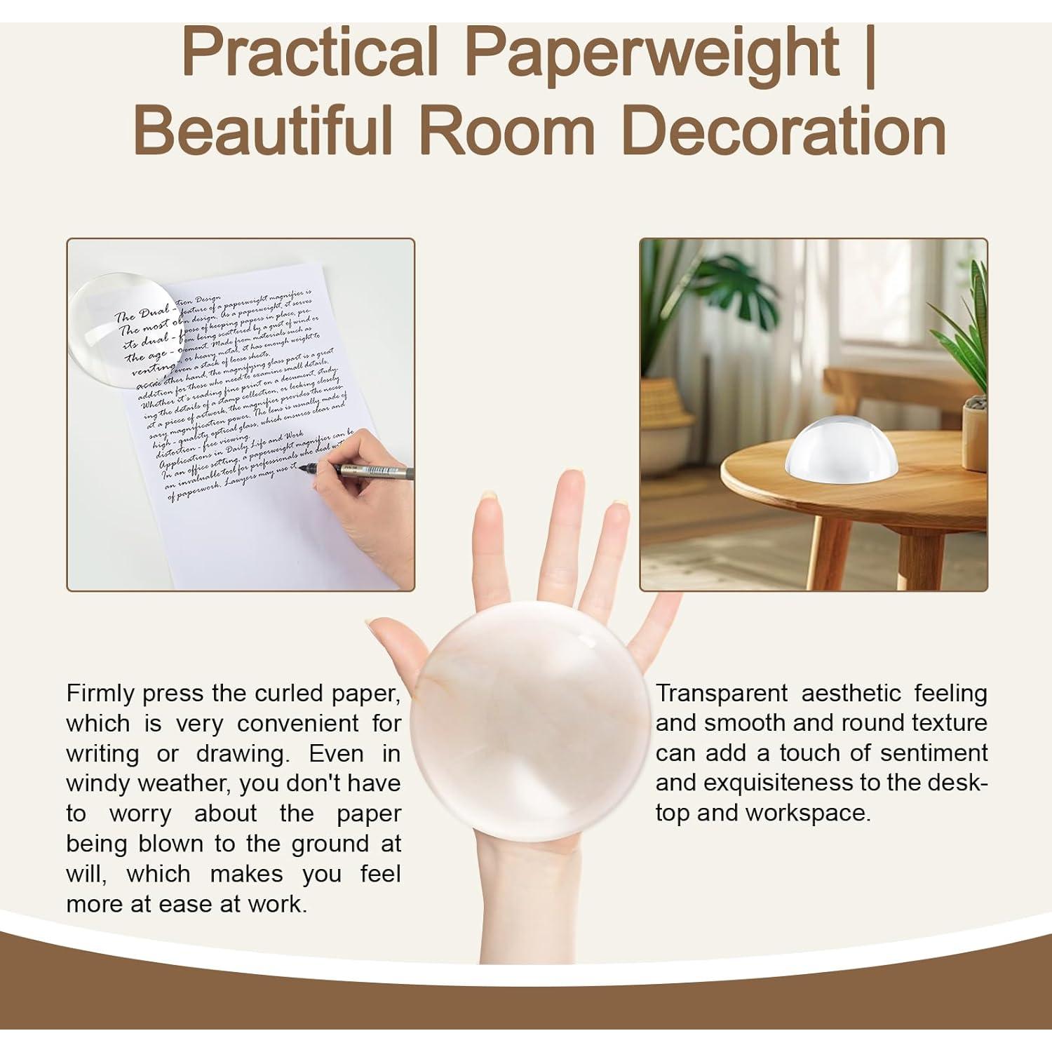 Lupa de cúpula acrílica BIJIA 100mm 30x con caja de regalo