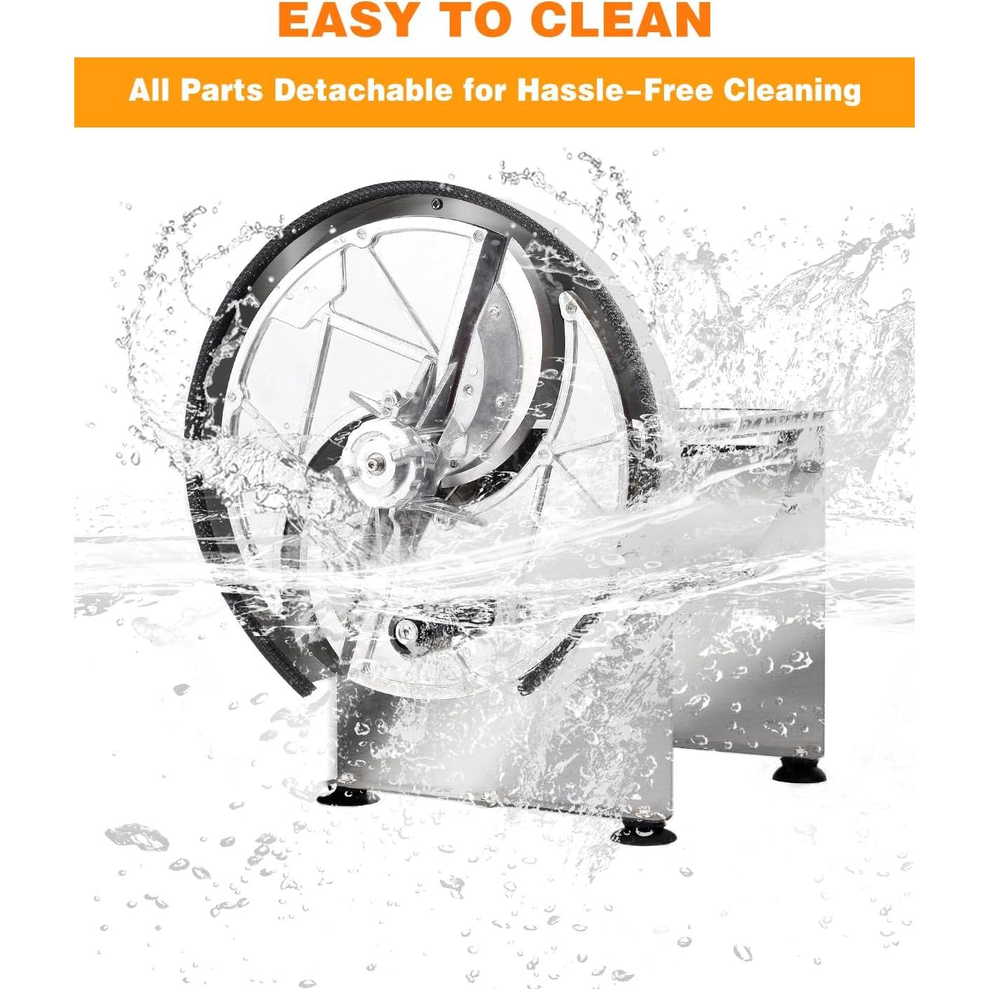 Cortador de Verduras JIVGDN Manual Acero Inoxidable 0-13mm