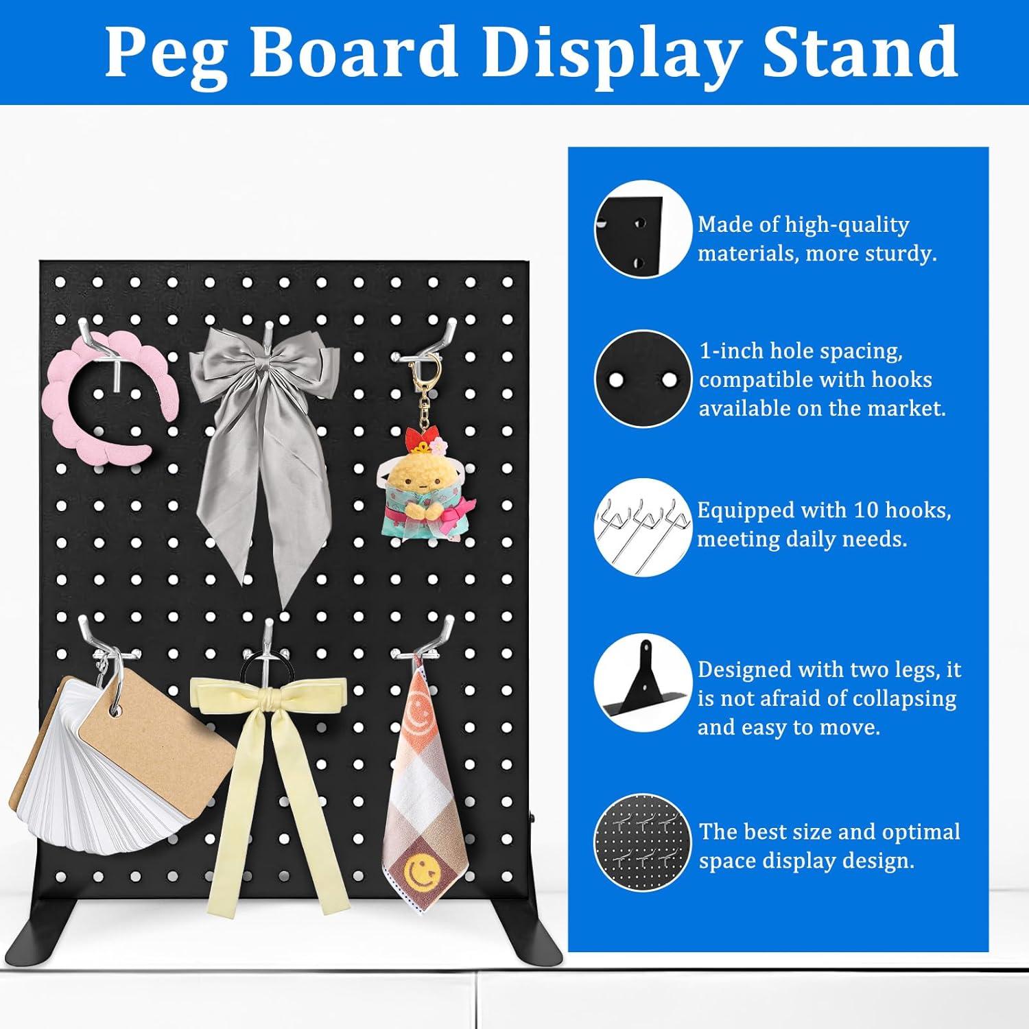 Soporte de Exhibición de Tablero Perforado Uppcasir 43x33 cm