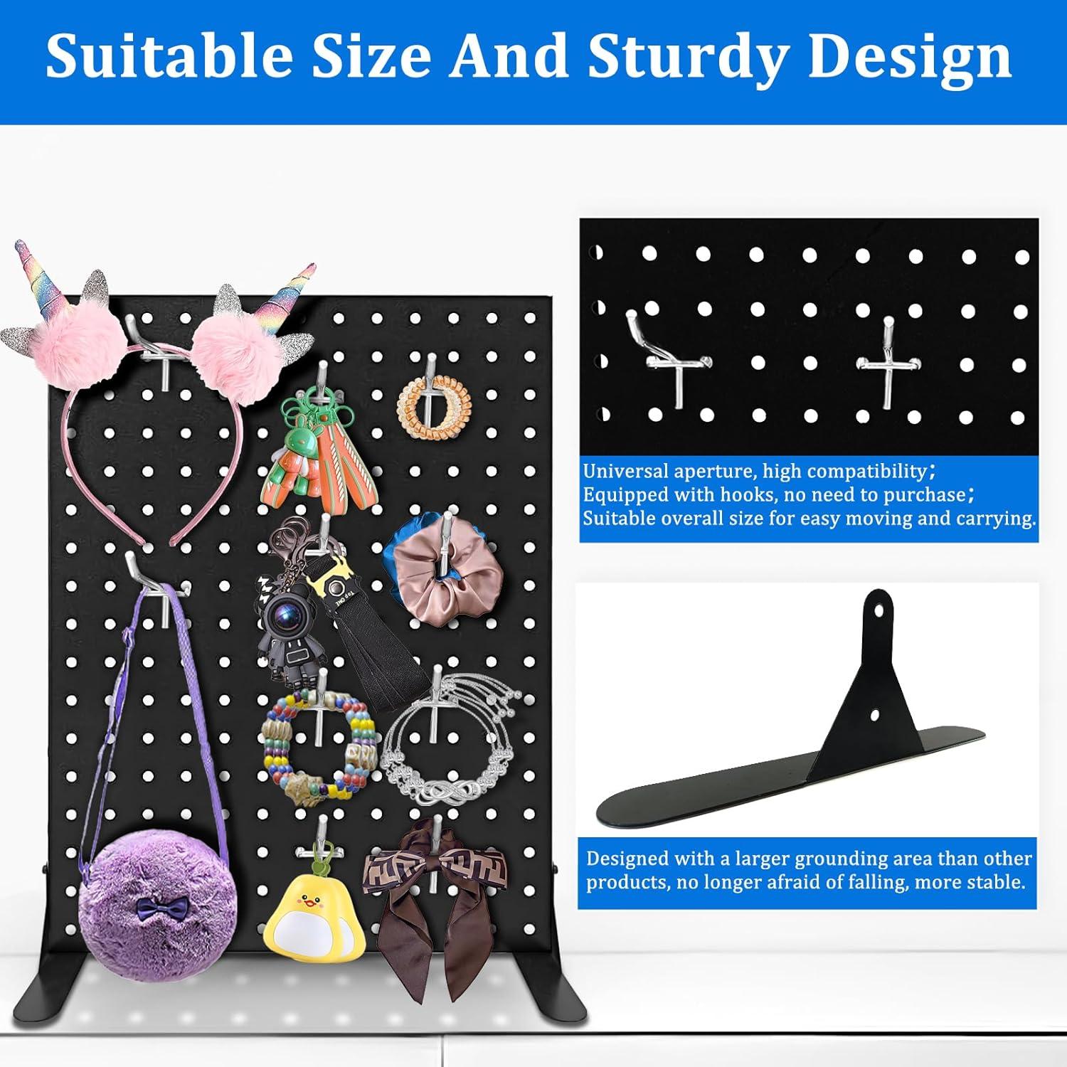 Soporte de Exhibición de Tablero Perforado Uppcasir 43x33 cm